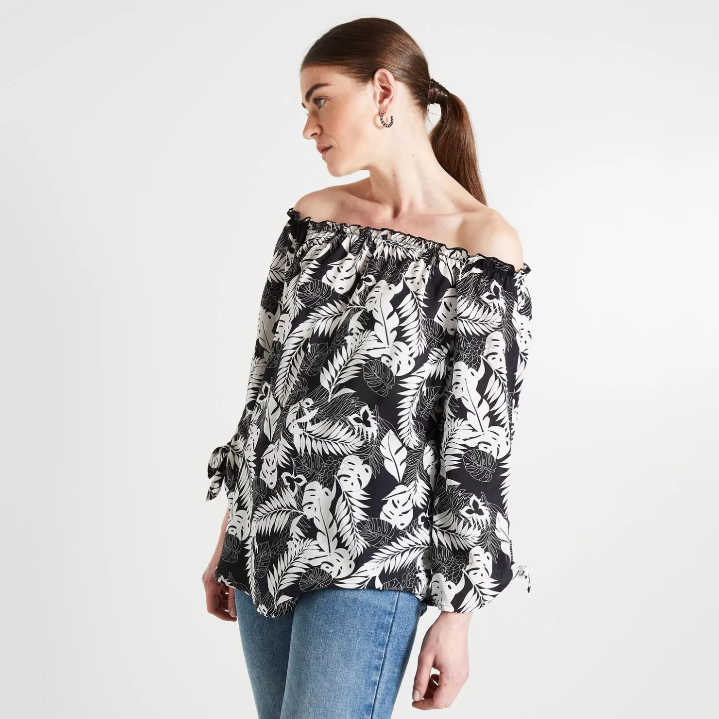 Grain de Malice Blouse Imprimée Femme- Chemisiers & Blouses
