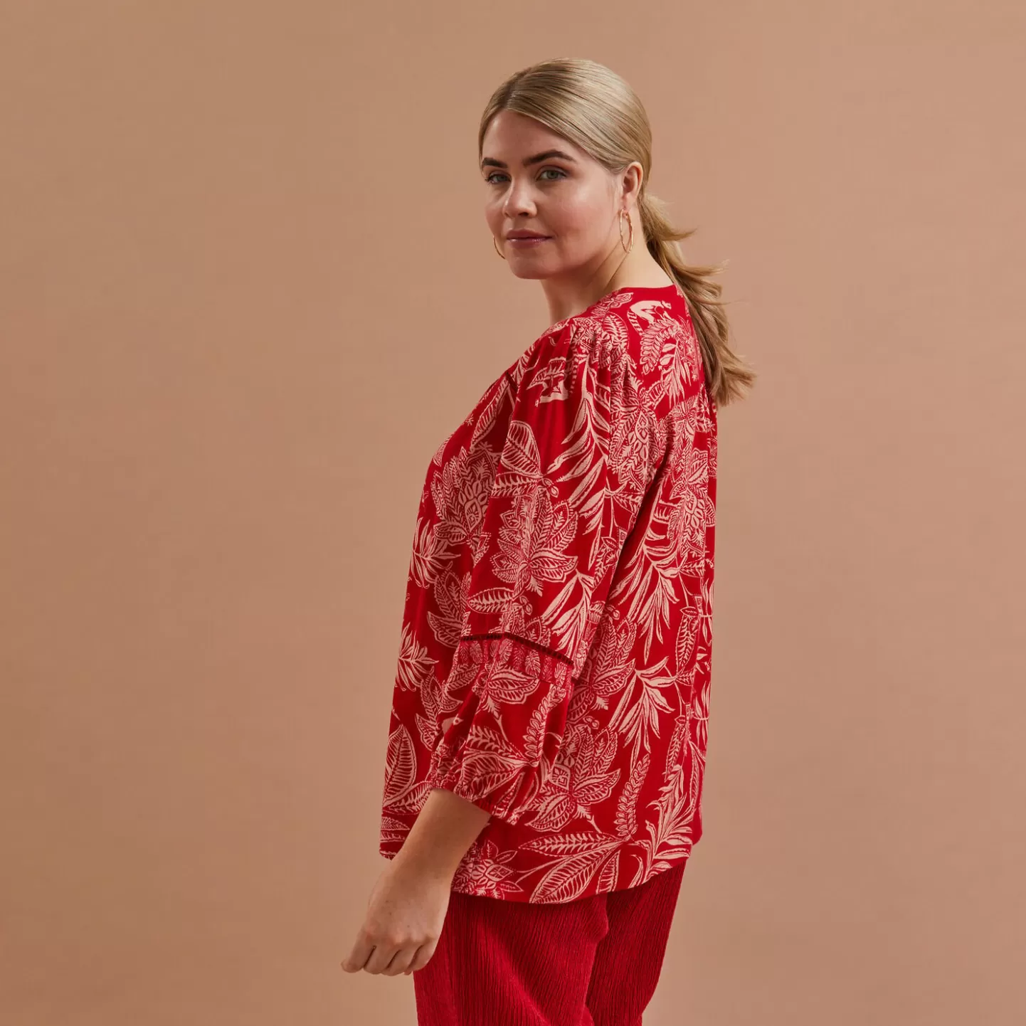 Grain de Malice Blouse Imprimée Femme- Chemisiers & Blouses