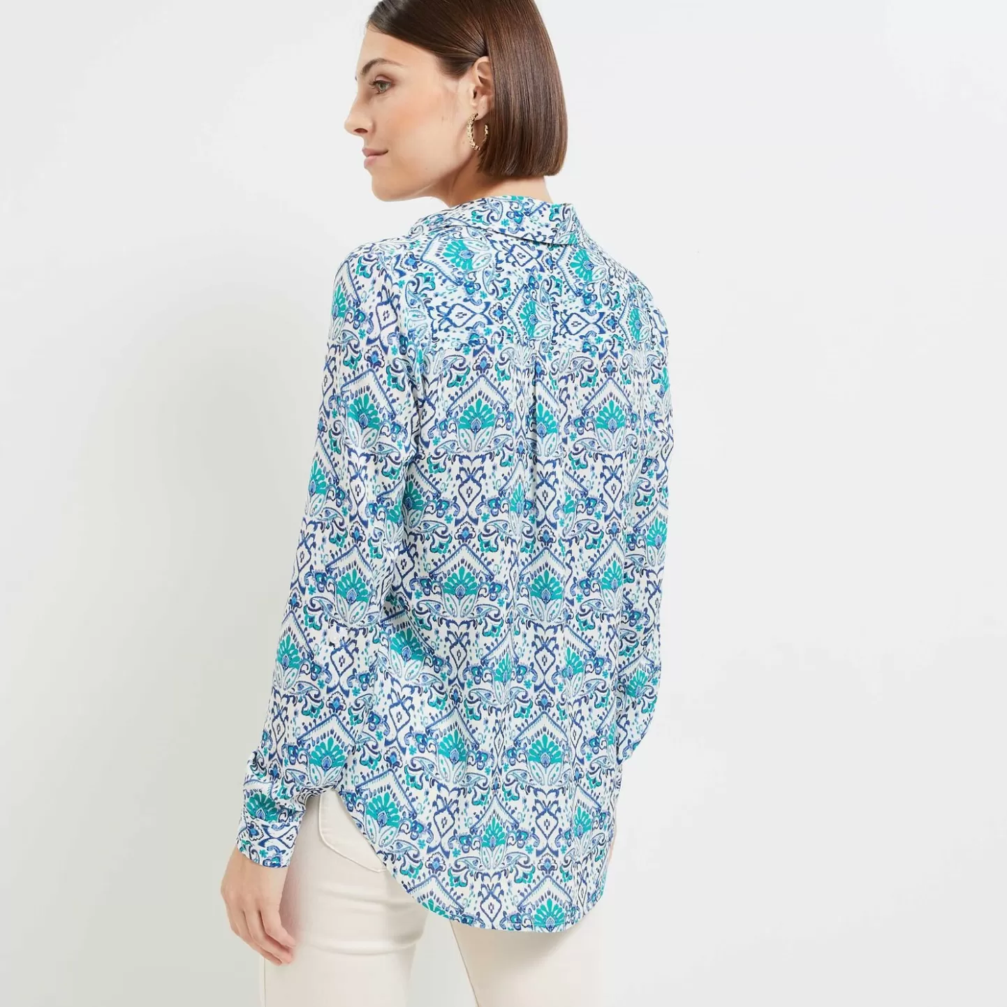 Grain de Malice Blouse Imprimée Femme- Chemisiers & Blouses