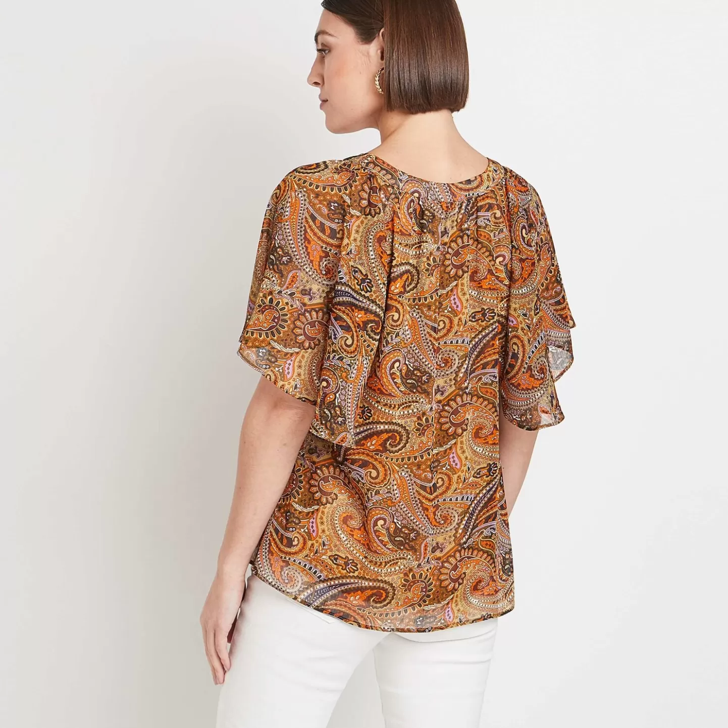 Grain de Malice Blouse Imprimée Femme- Chemisiers & Blouses