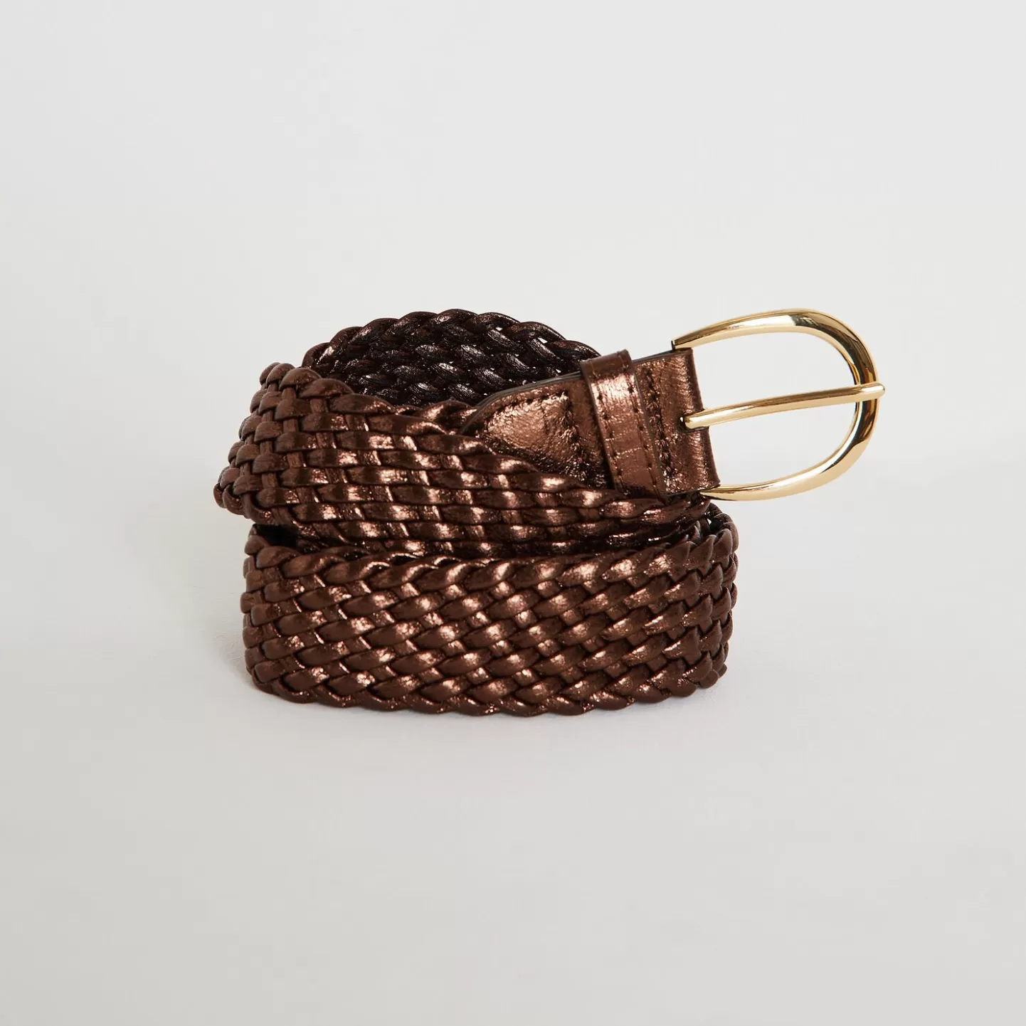 Grain de Malice Ceinture Large Tressée Femme- Ceintures