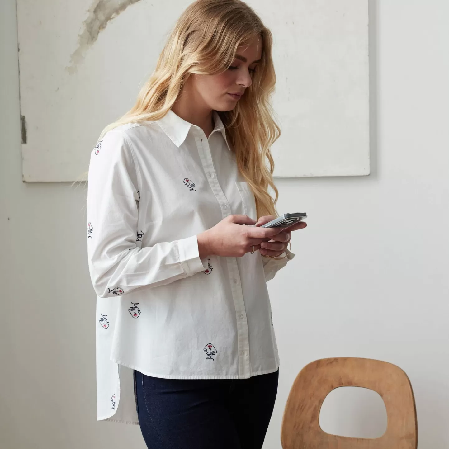 Grain de Malice Chemise Imprimée Femme- Chemisiers & Blouses