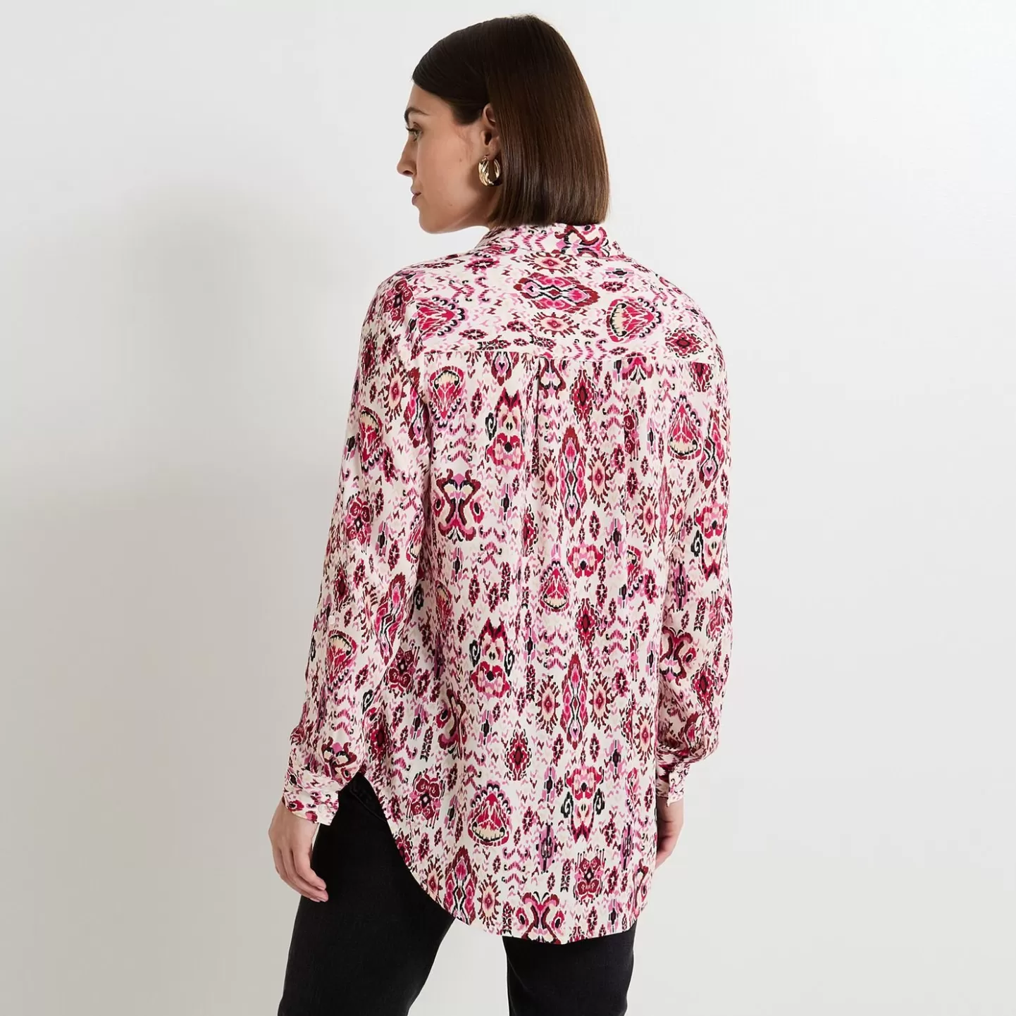 Grain de Malice Chemise Imprimée Femme- Chemisiers & Blouses