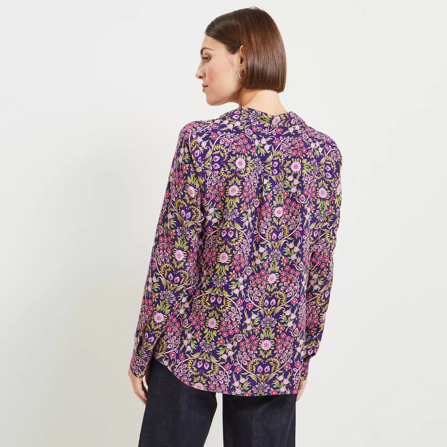 Grain de Malice Chemise Imprimée Femme- Chemisiers & Blouses
