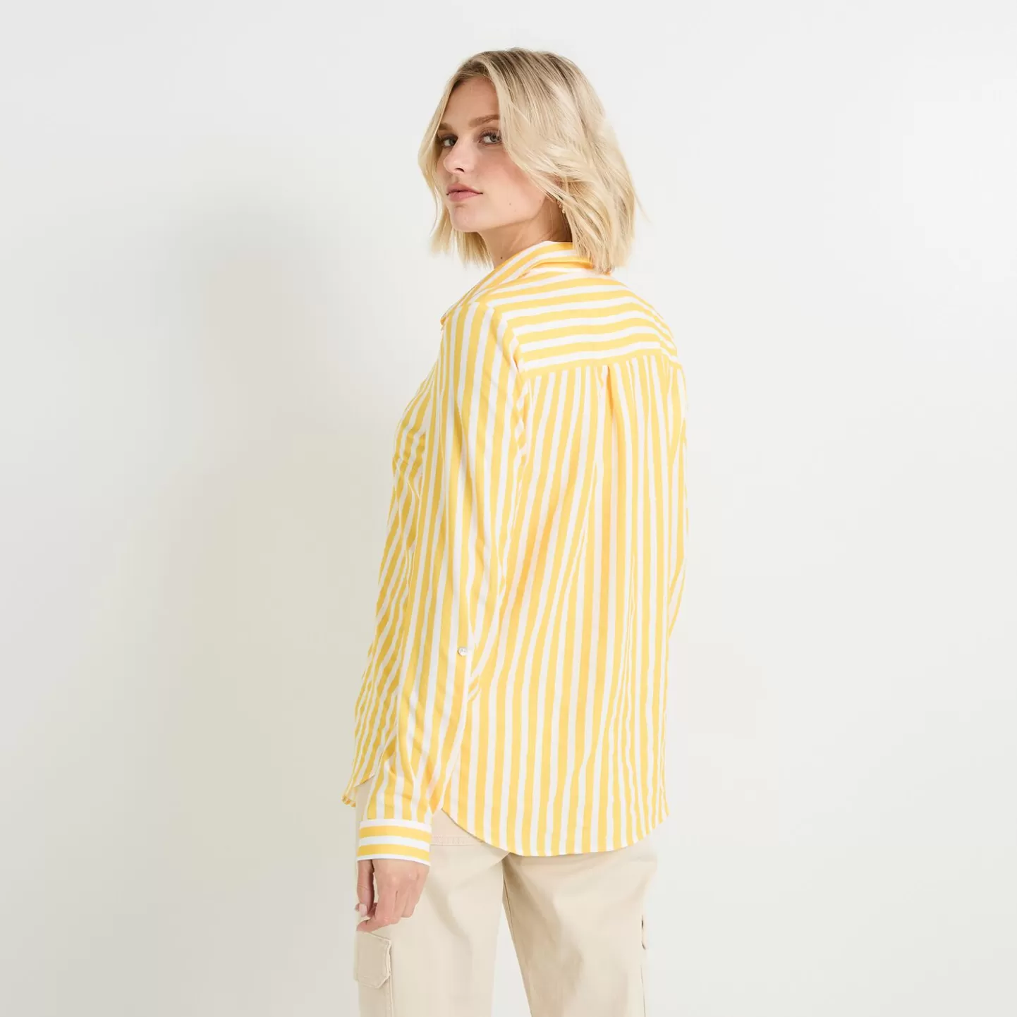 Grain de Malice Chemise Rayée Femme- Chemisiers & Blouses
