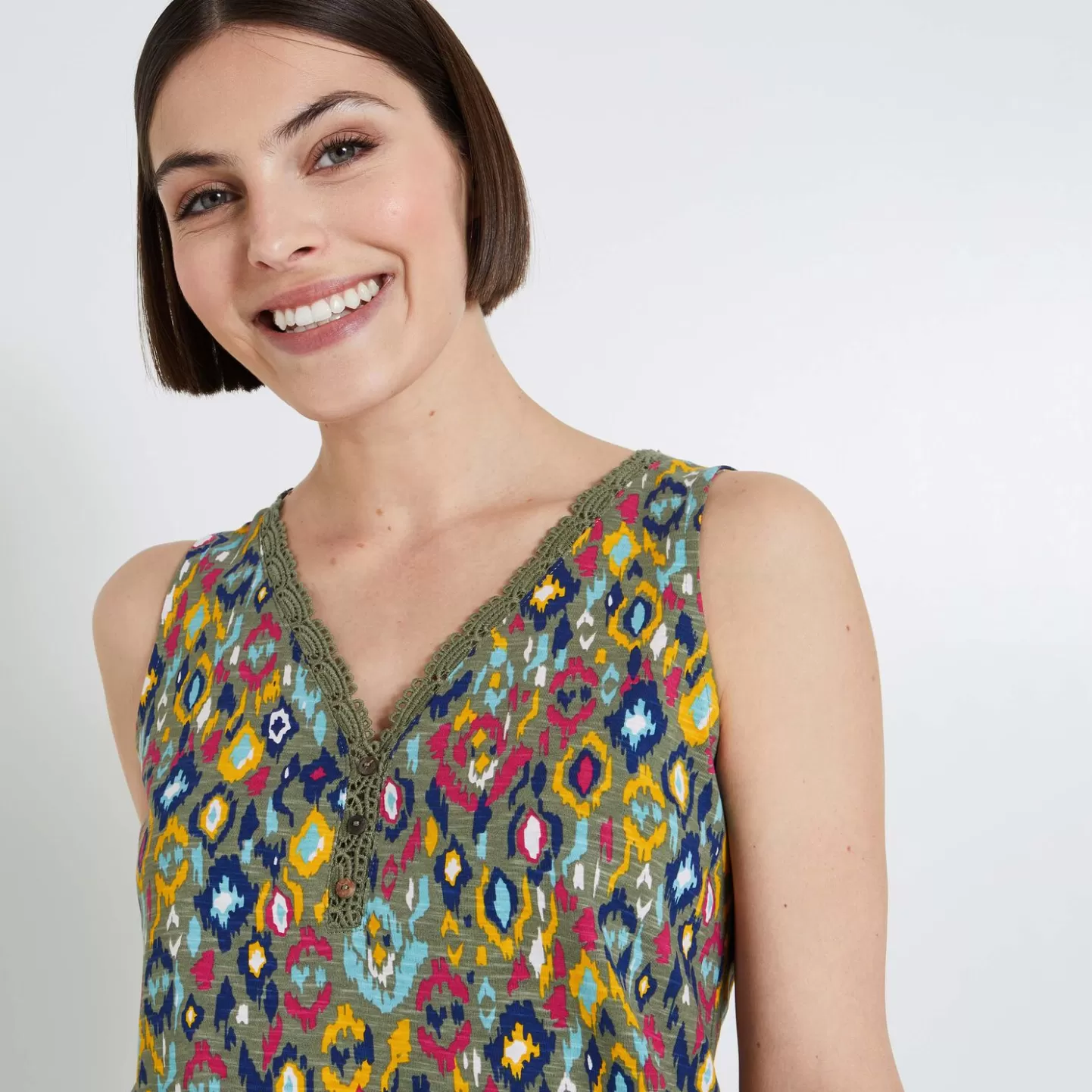 Grain de Malice Débardeur Imprimé Femme- T-Shirts & Tops