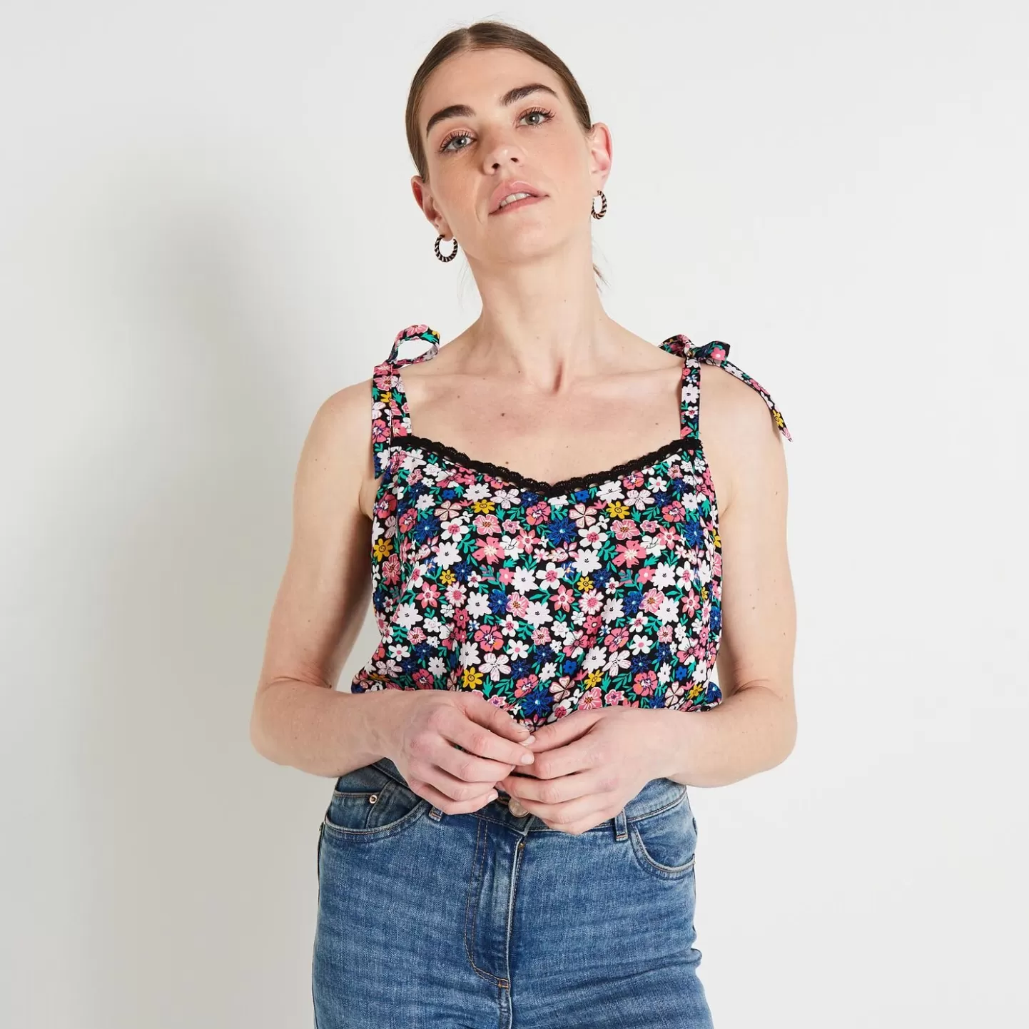 Grain de Malice Débardeur Imprimé Femme- T-Shirts & Tops