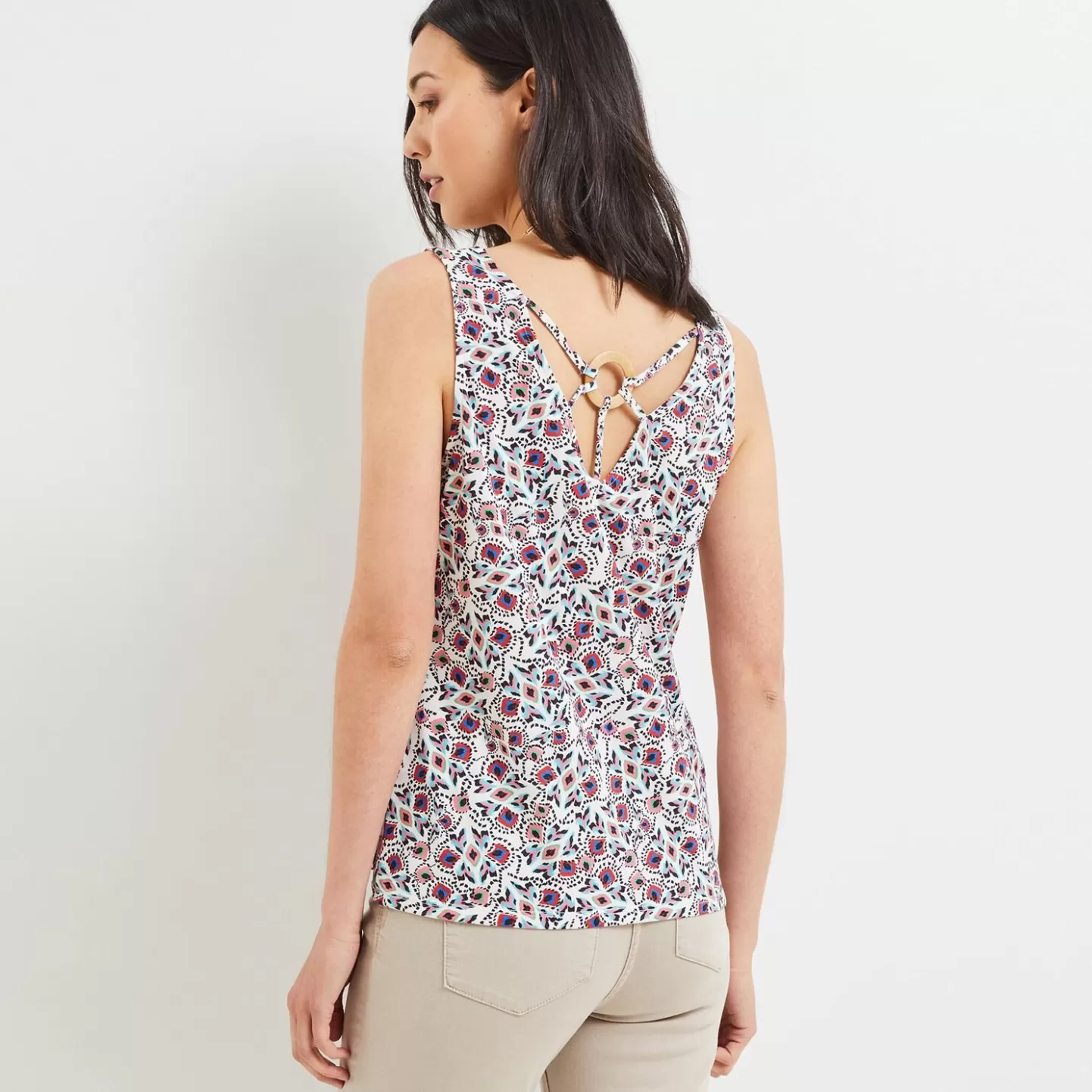 Grain de Malice Débardeur Imprimé Femme- T-Shirts & Tops