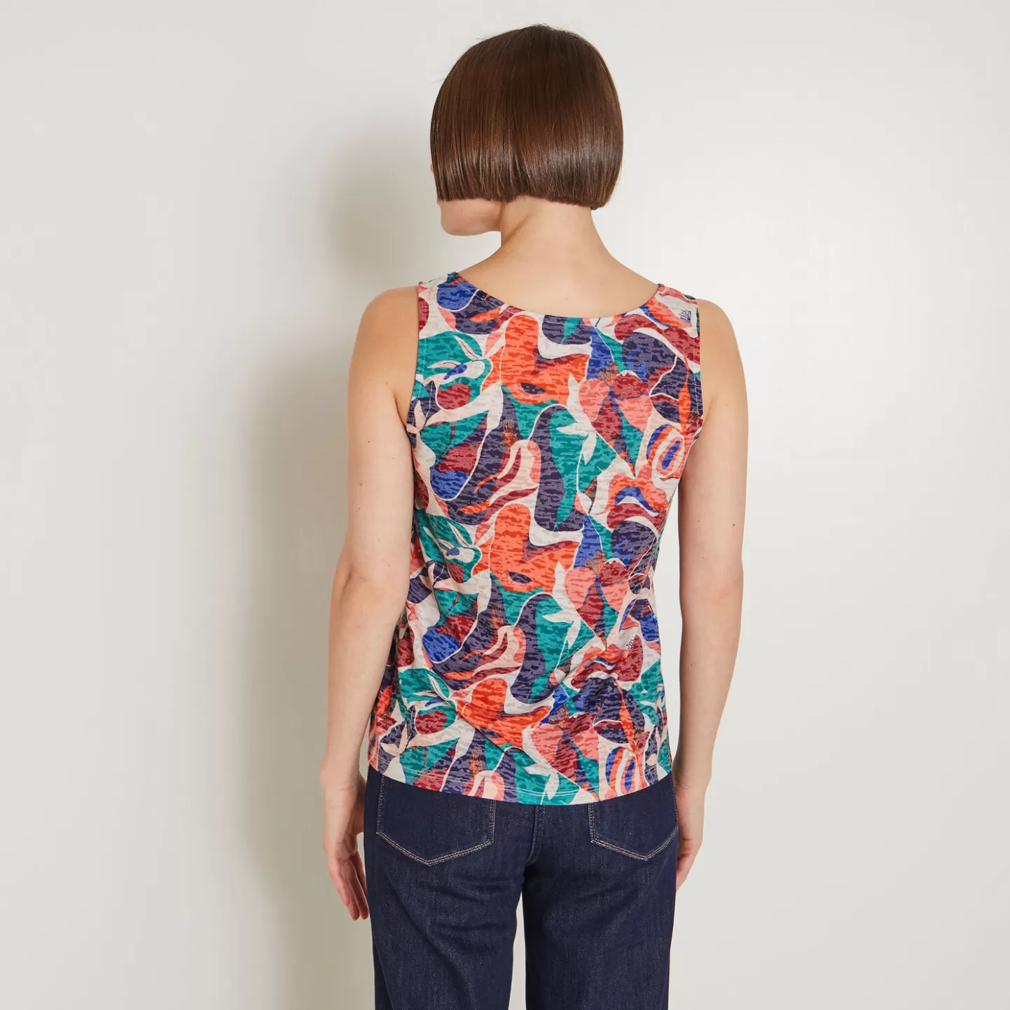 Grain de Malice Débardeur Imprimé Femme- T-Shirts & Tops