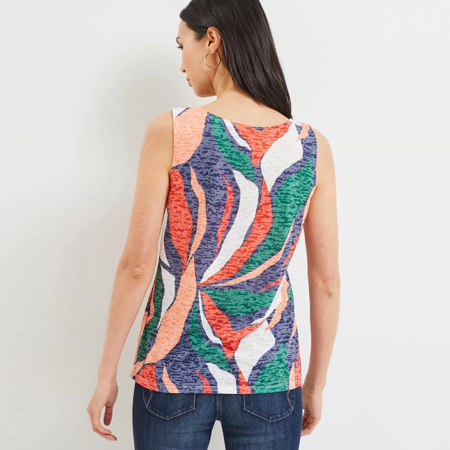 Grain de Malice Débardeur Imprimé Femme- T-Shirts & Tops