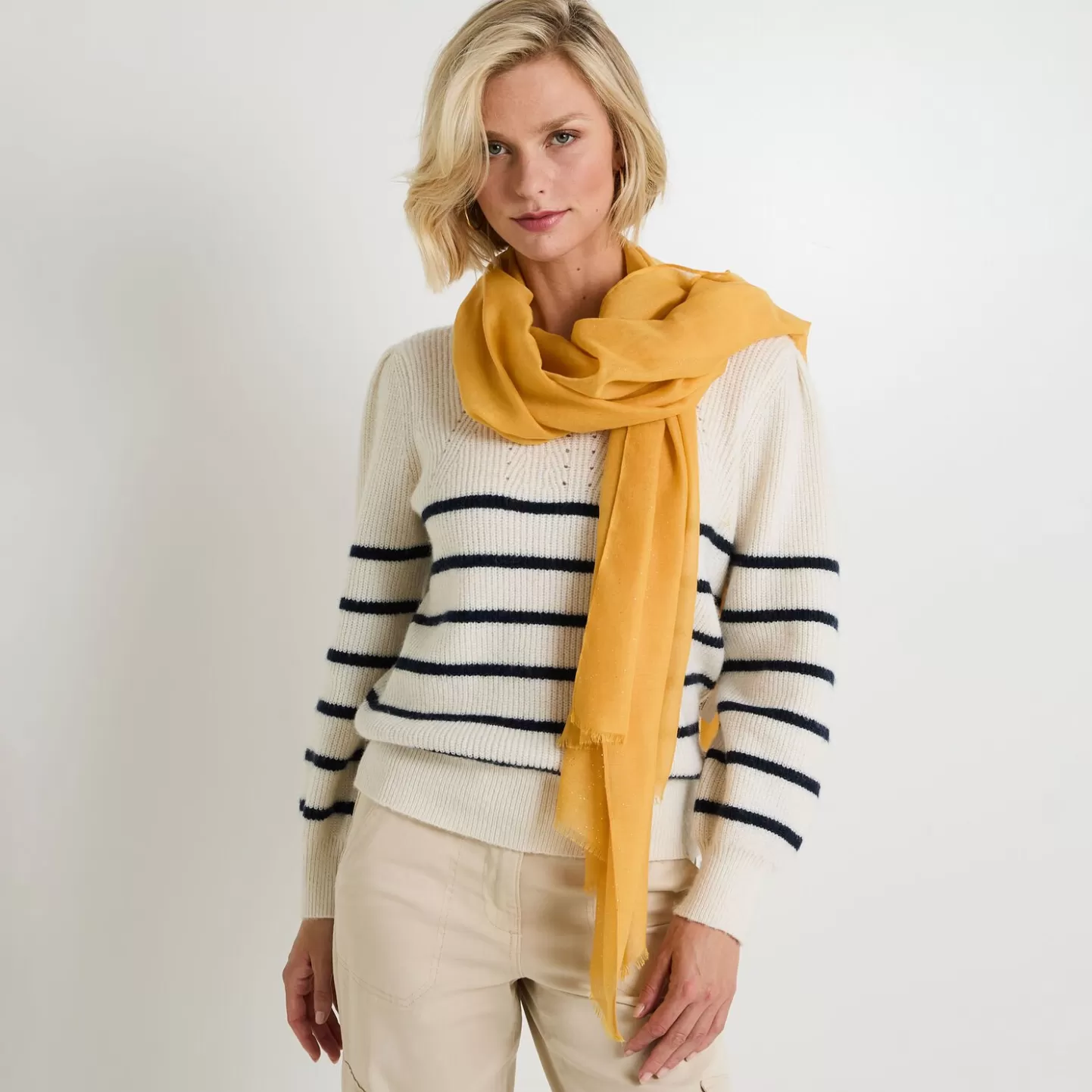 Grain de Malice Etole Pailletée Femme- Foulards & Étoles