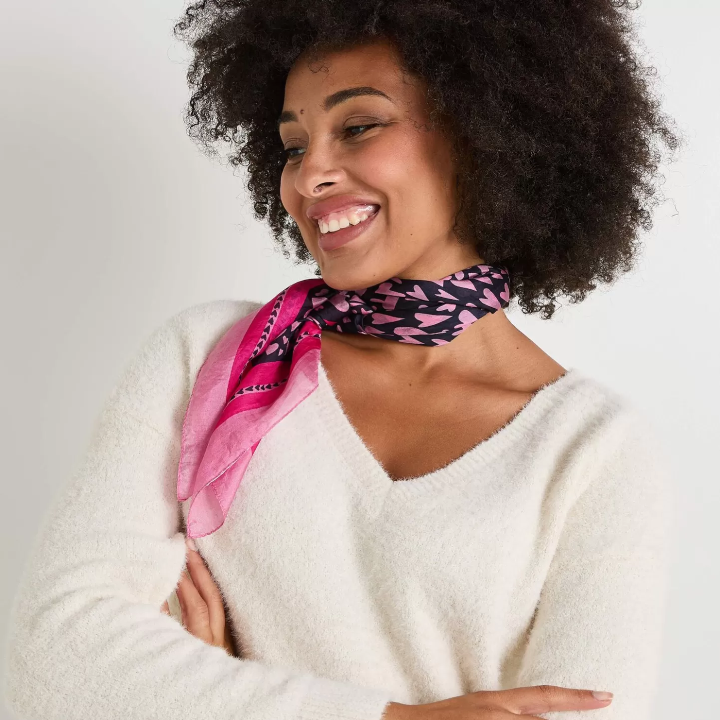 Grain de Malice Foulard Carré En Soie Femme- Foulards & Étoles