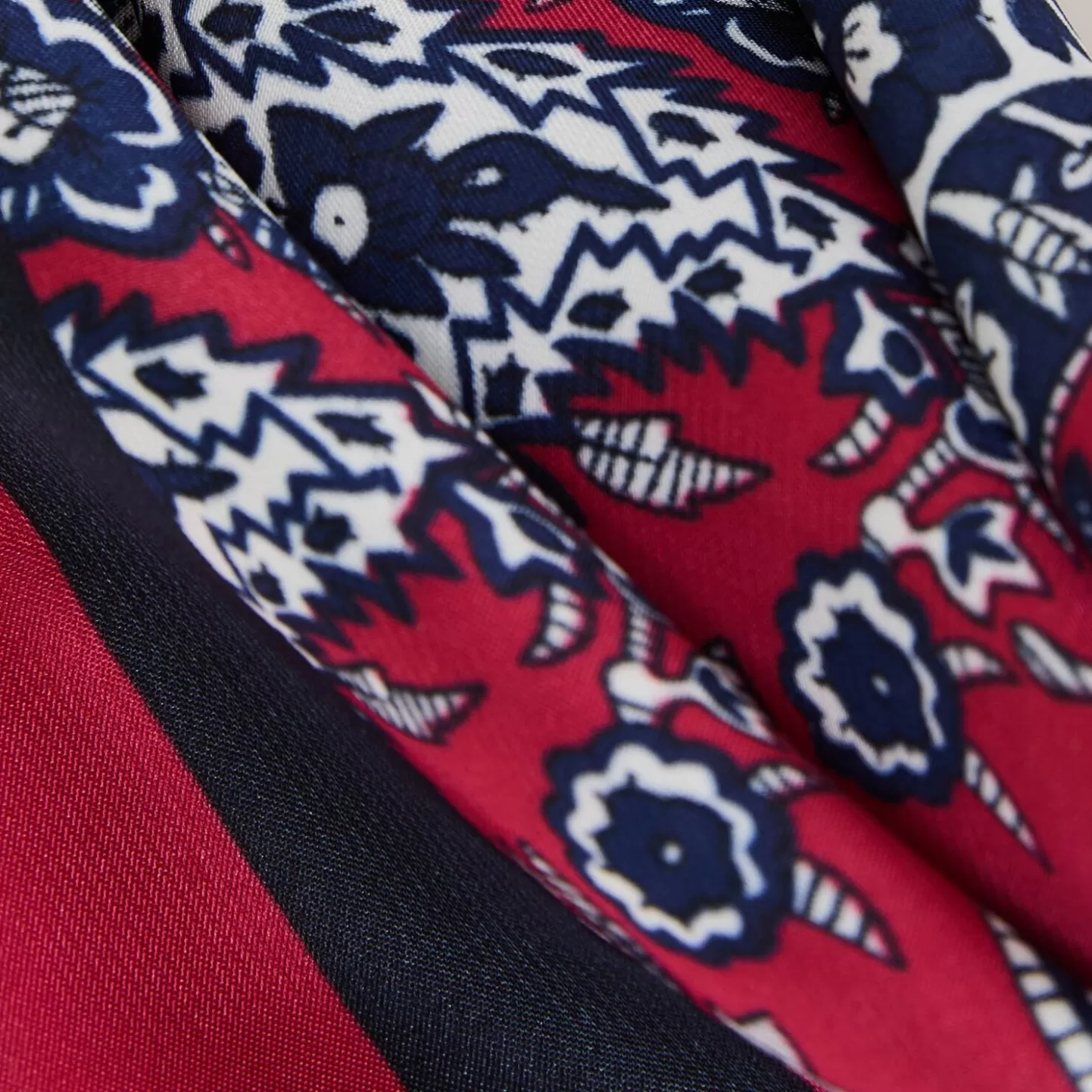Grain de Malice Foulard Imprimé Femme- Foulards & Étoles