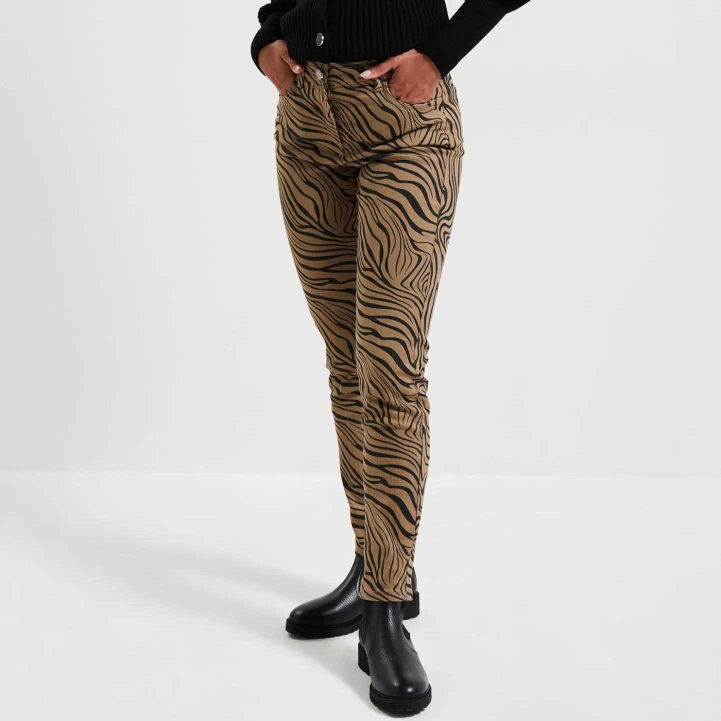 Grain de Malice Jean De Couleur Femme- Jeans
