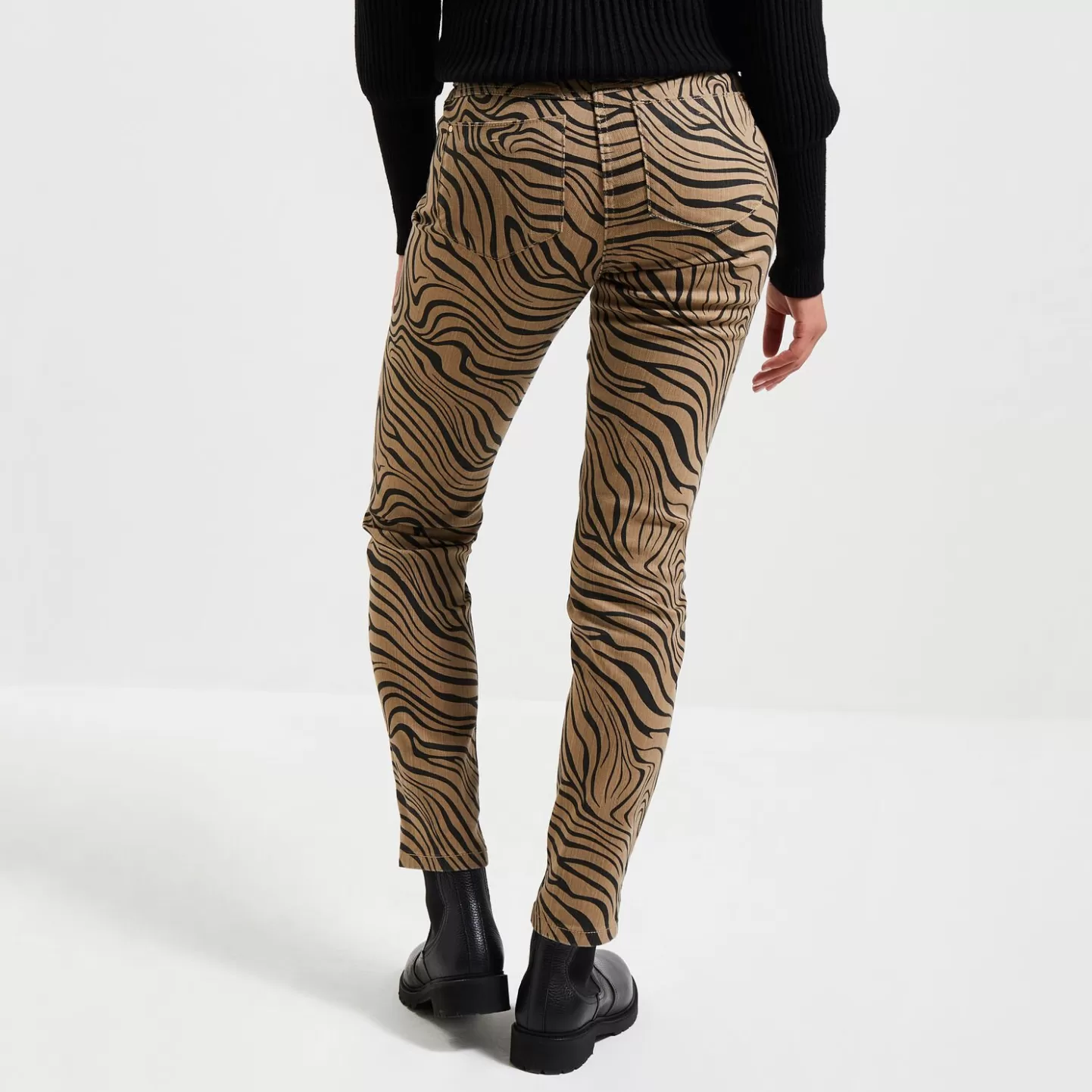 Grain de Malice Jean De Couleur Femme- Jeans