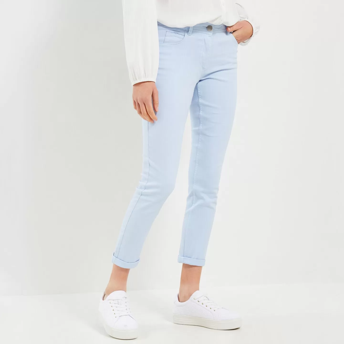 Grain de Malice Jean Raccourci CANCUN Femme- Jeans