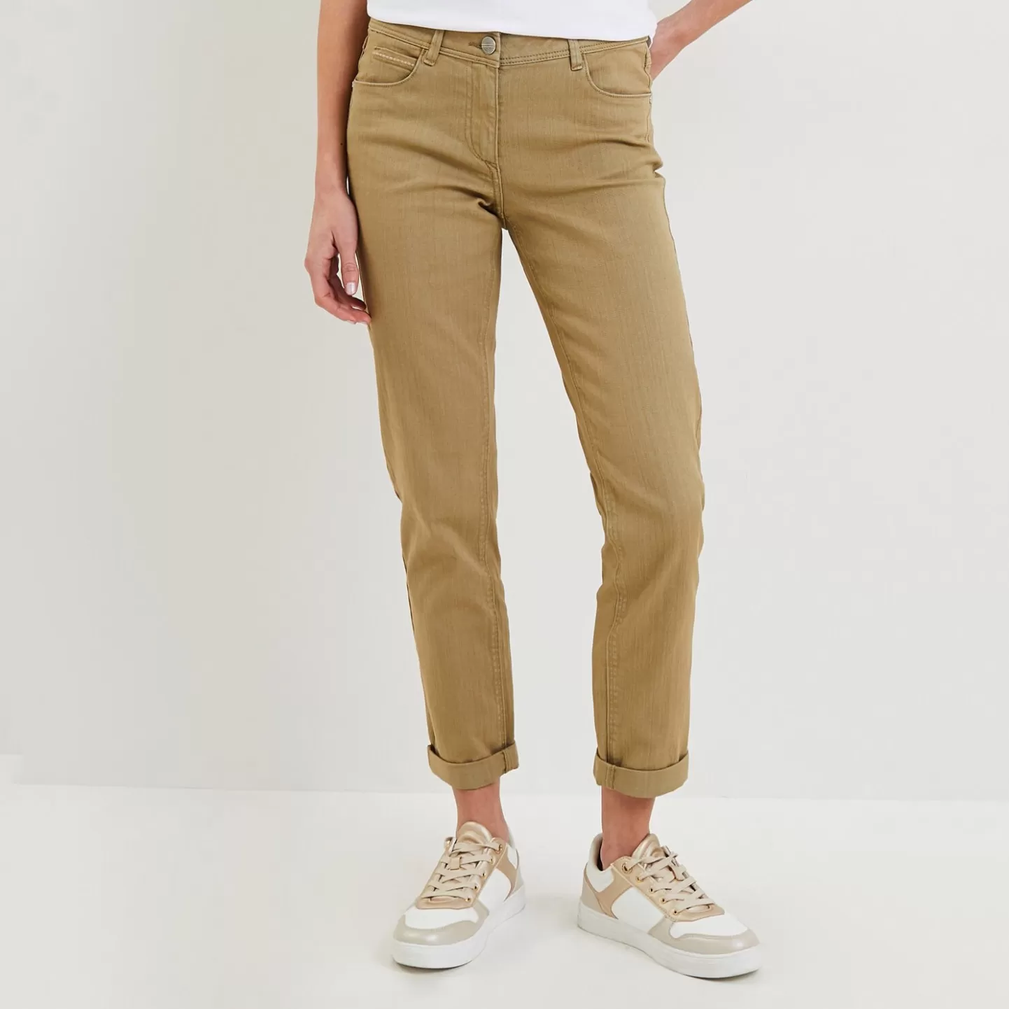 Grain de Malice Jean Raccourci CANCUN Femme- Jeans