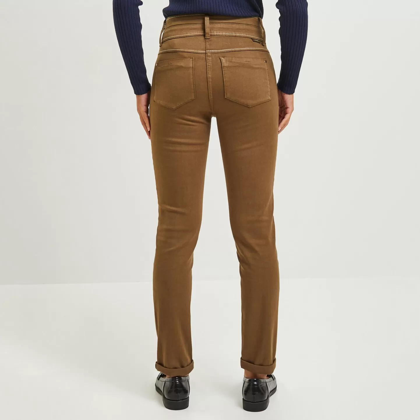 Grain de Malice Jean Slim Taille Haute FIGARI Femme- Jeans