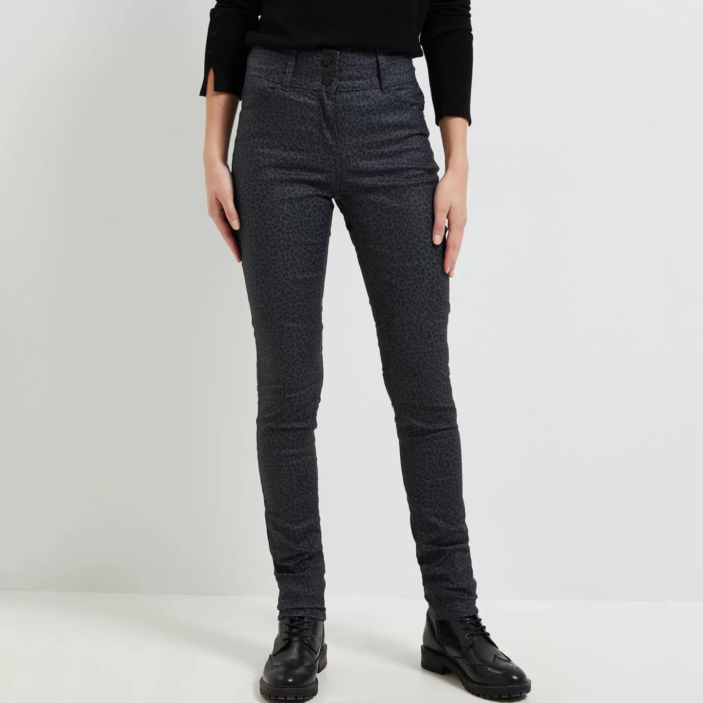 Grain de Malice Jean Slim Taille Haute MEMPHIS Femme- Jeans