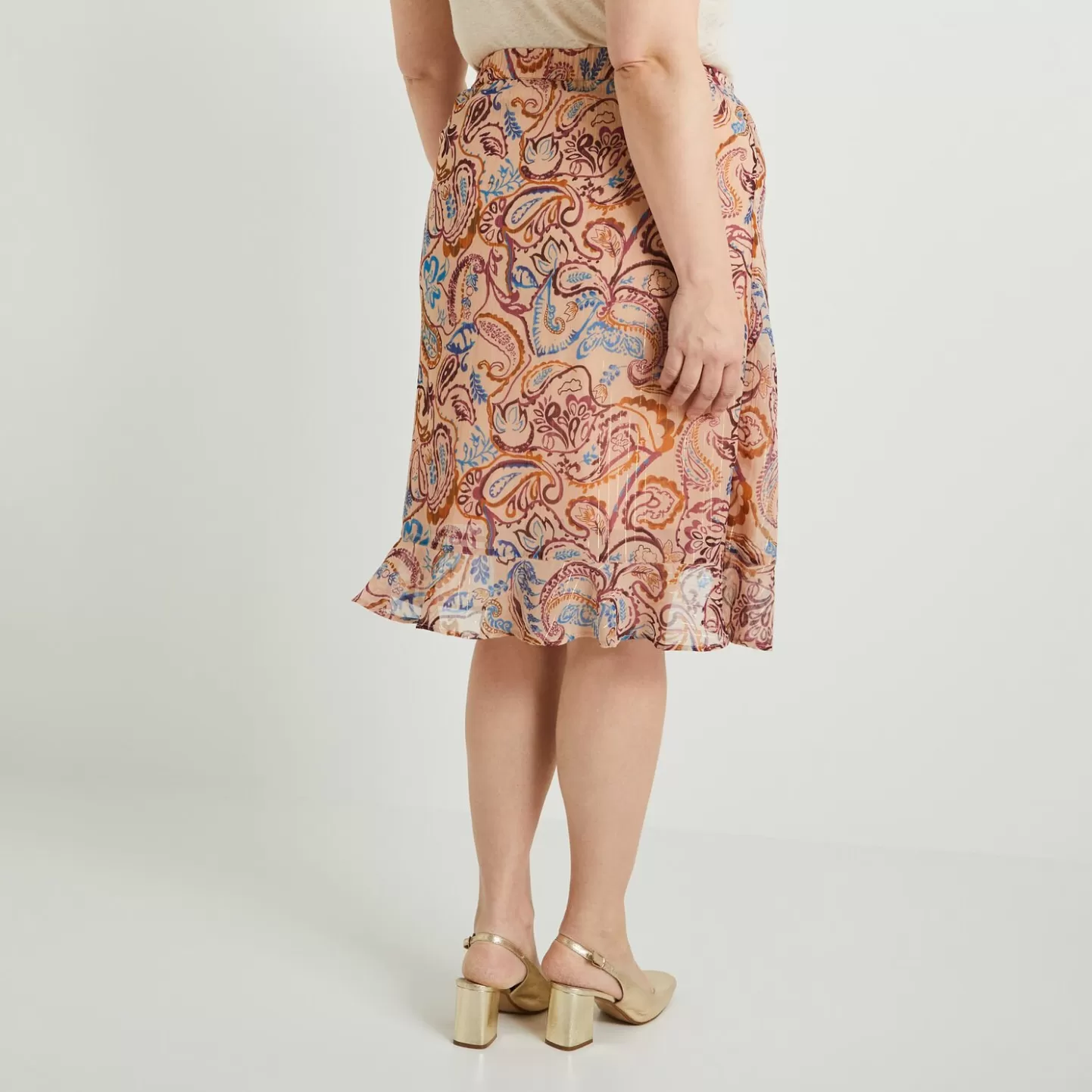 Grain de Malice Jupe Imprimée Femme- Jupes