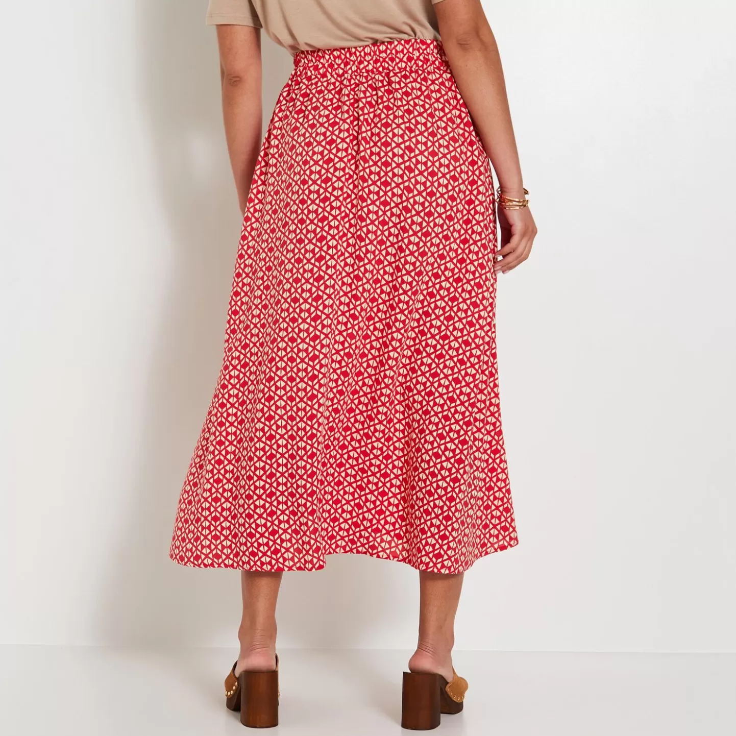 Grain de Malice Jupe Imprimée Femme- Jupes