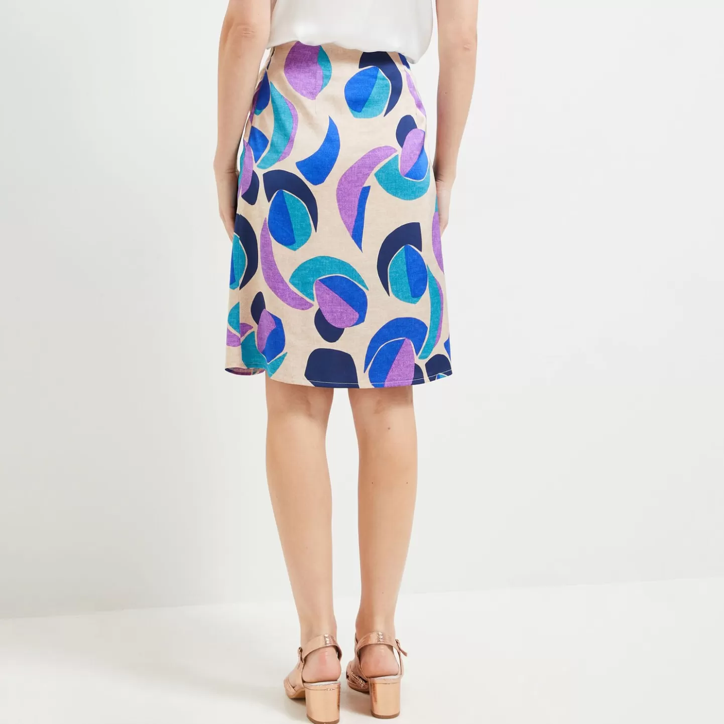 Grain de Malice Jupe Imprimée Femme- Jupes