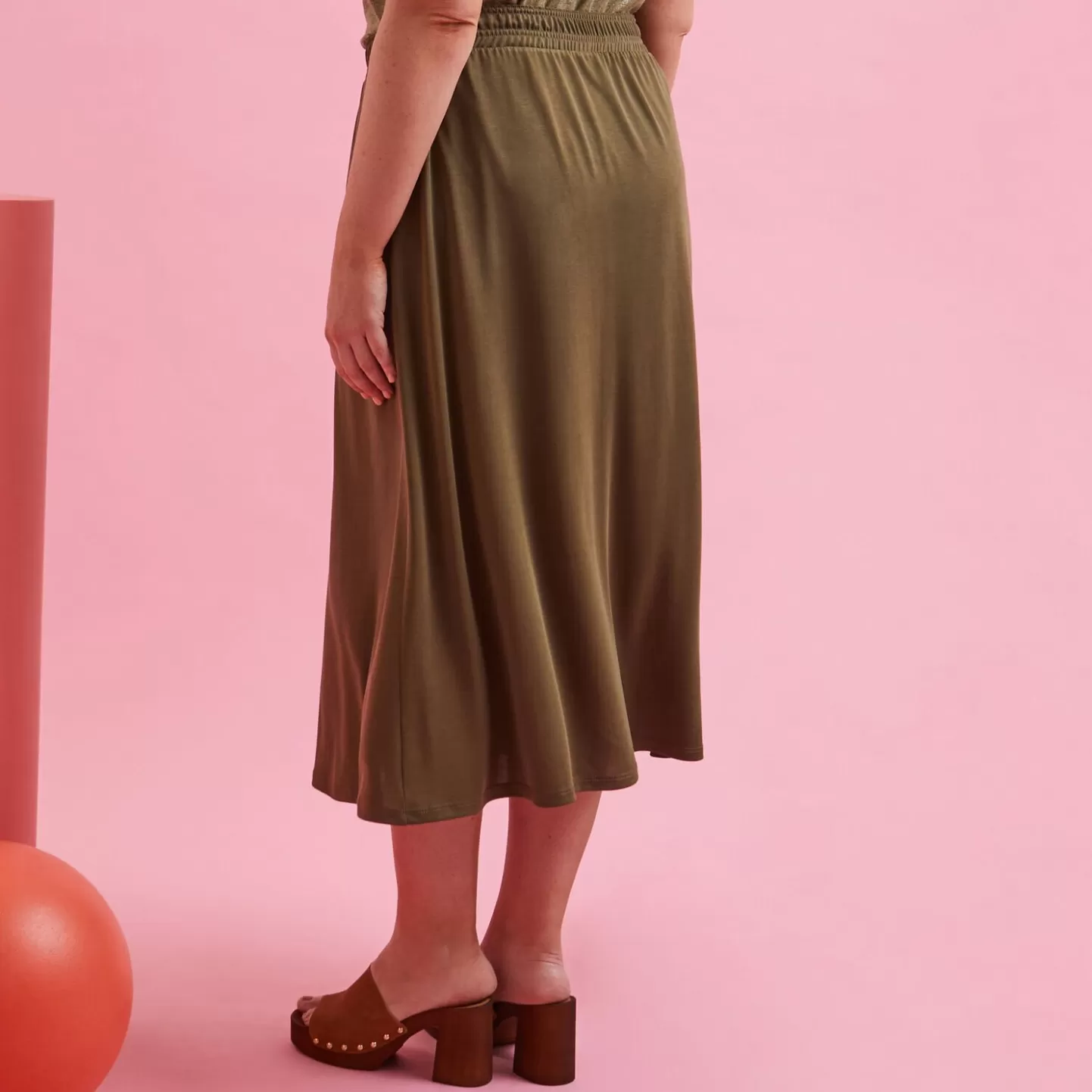 Grain de Malice Jupe Mi-longue Femme- Jupes