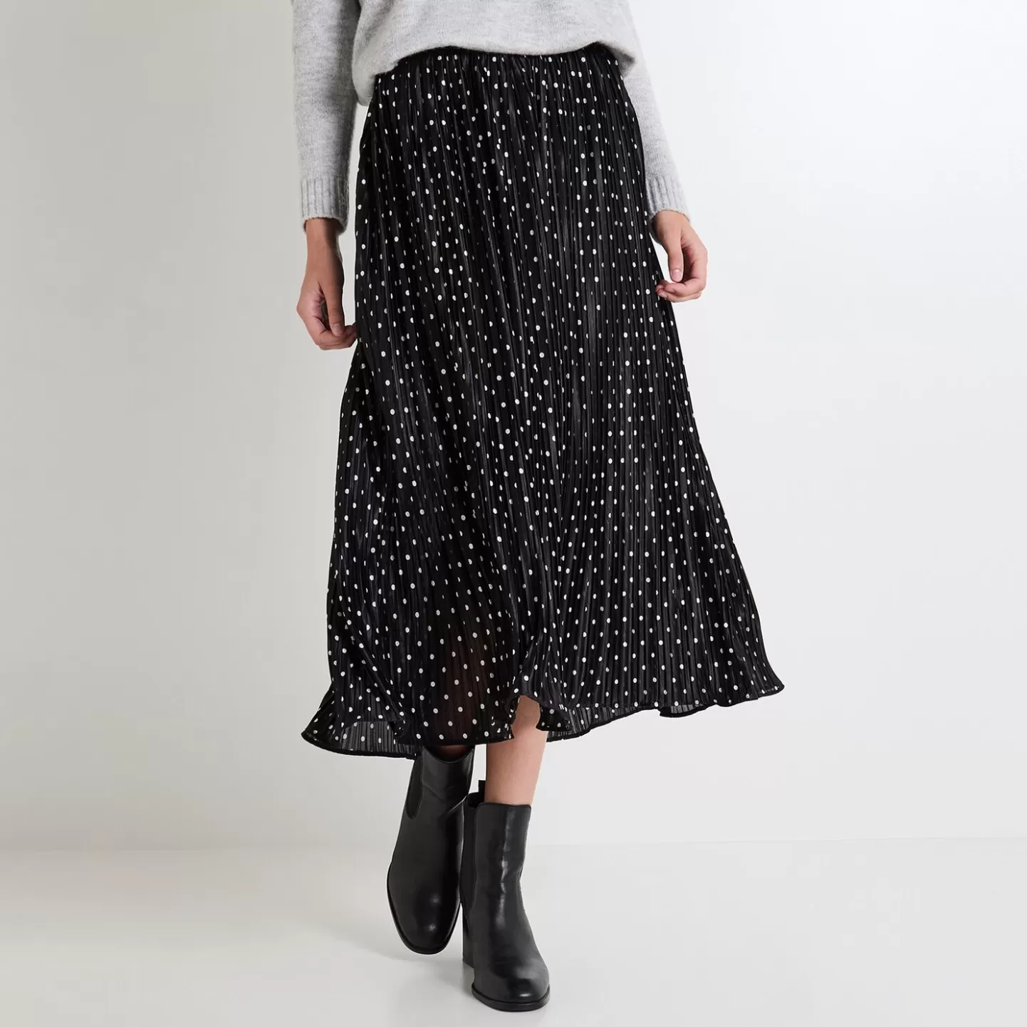 Grain de Malice Jupe Plissée Femme- Jupes