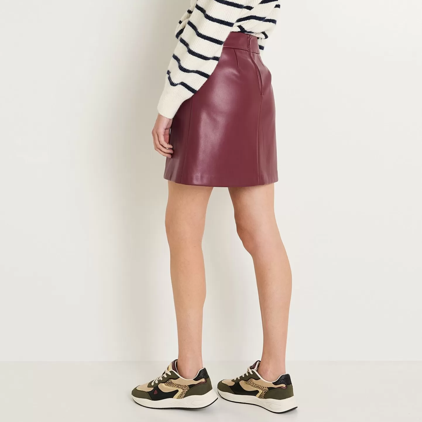 Grain de Malice Jupe Simili Femme- Jupes