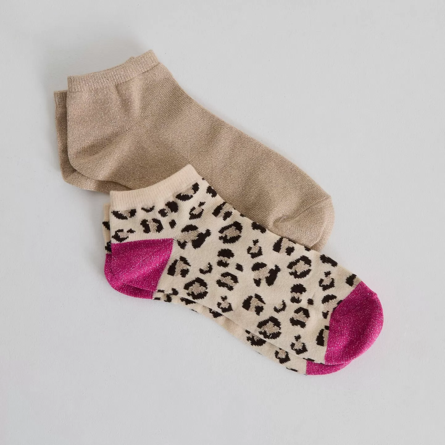Grain de Malice Lot De 2 Paires De Socquettes Femme- Collants & Chaussettes