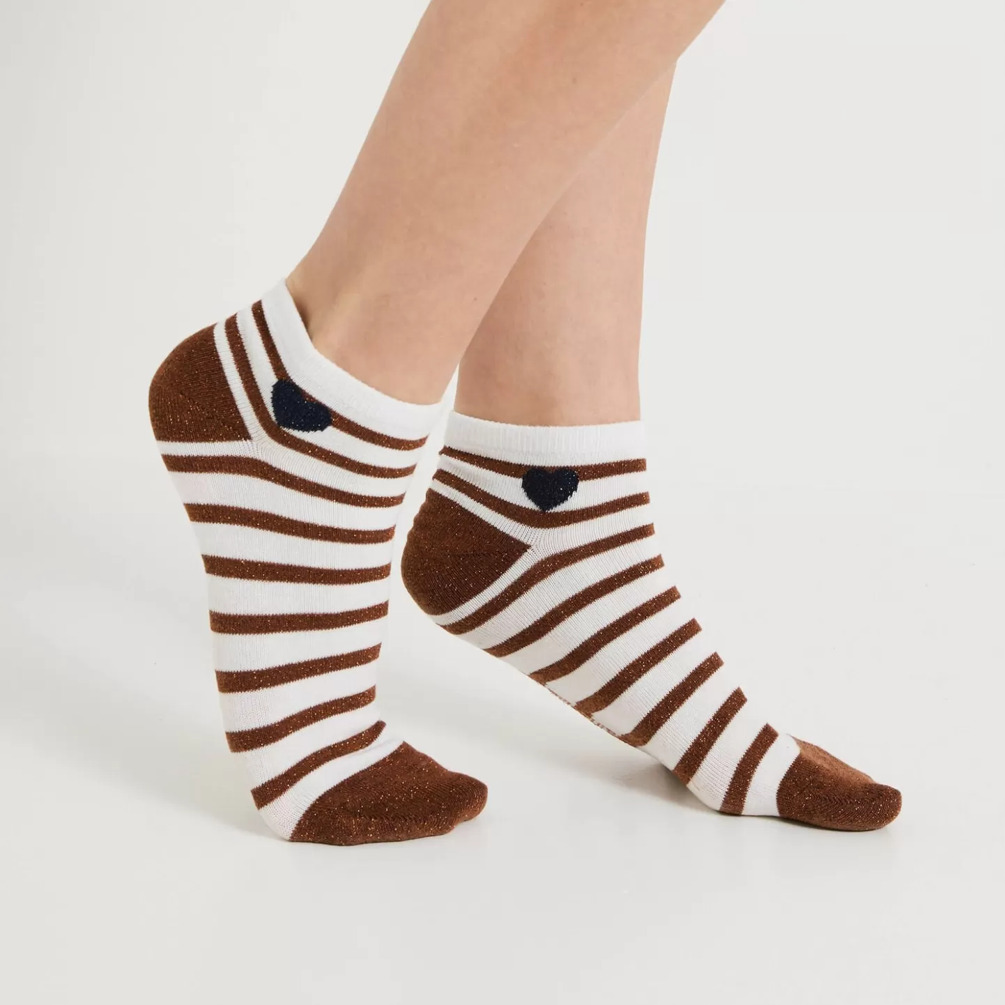 Grain de Malice Lot De 2 Paires De Socquettes Femme- Collants & Chaussettes