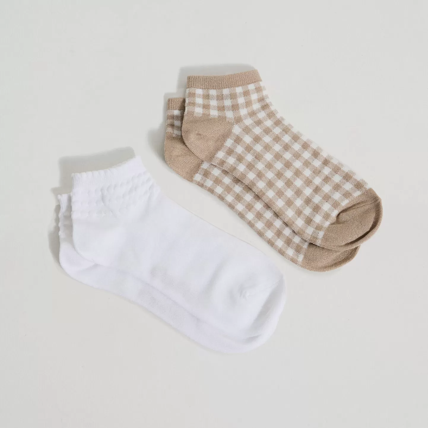 Grain de Malice Lot De 2 Paires De Socquettess Femme- Collants & Chaussettes