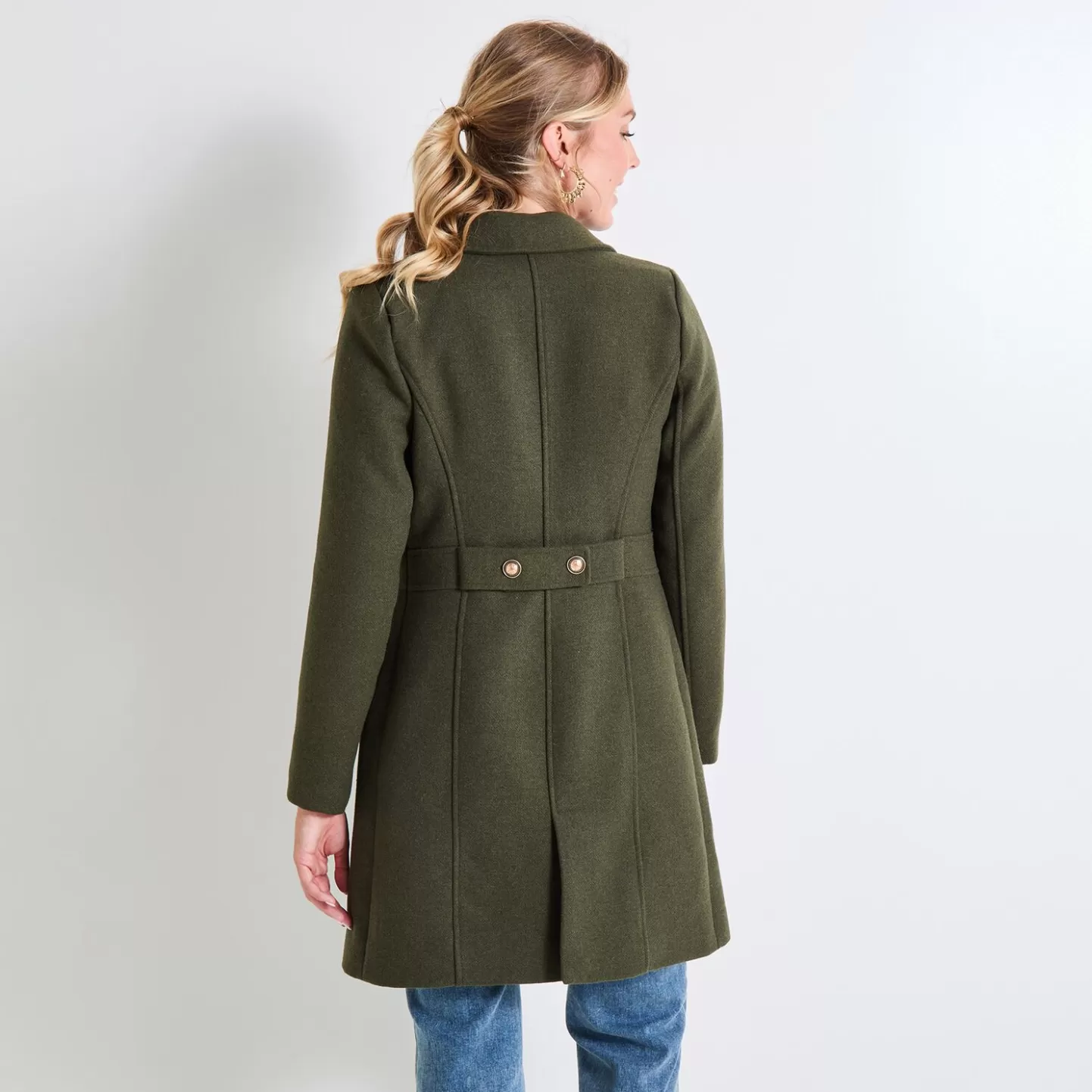 Grain de Malice Manteau Boutonné Femme- Manteaux