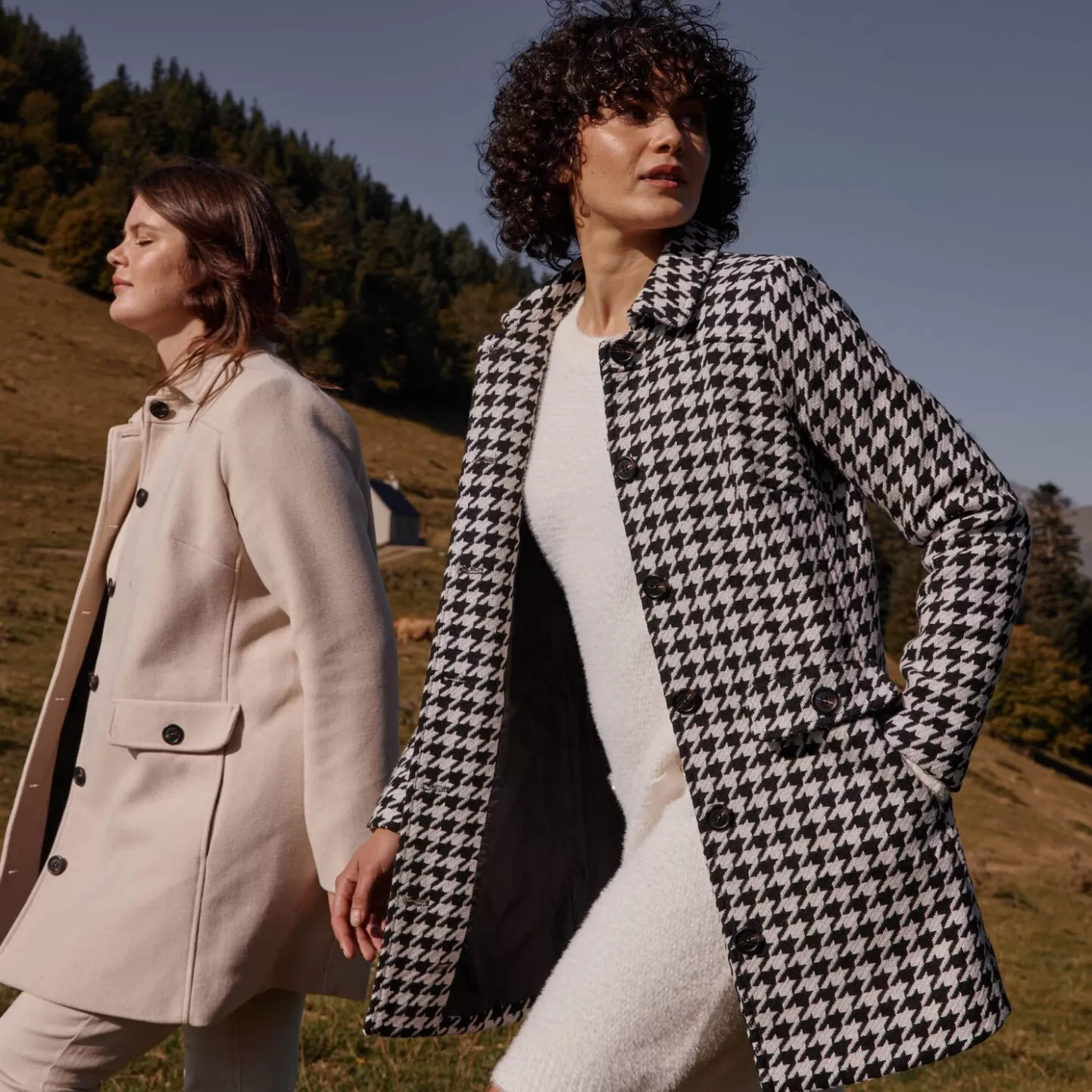 Grain de Malice Manteau Mi-long Femme- Manteaux