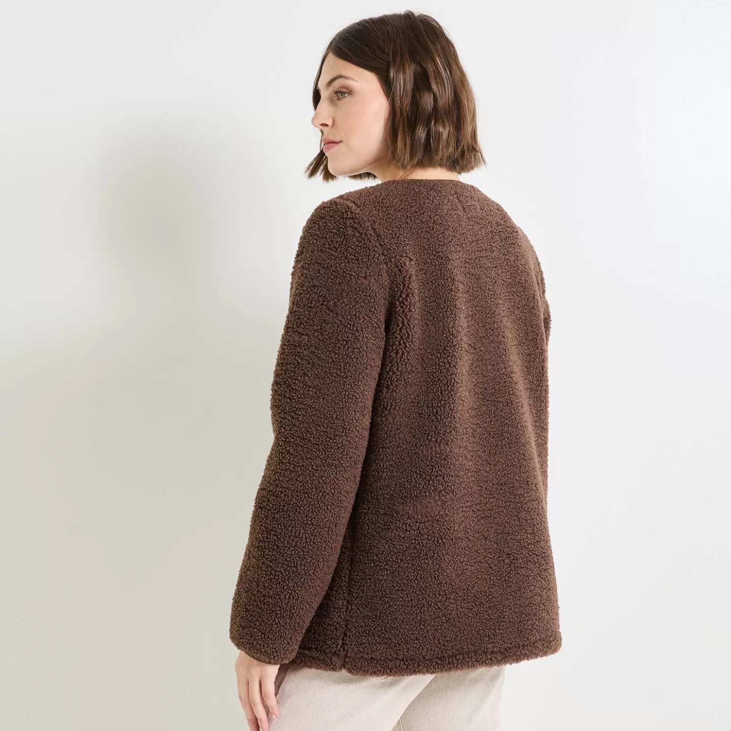 Grain de Malice Manteau Moumoute Femme- Manteaux