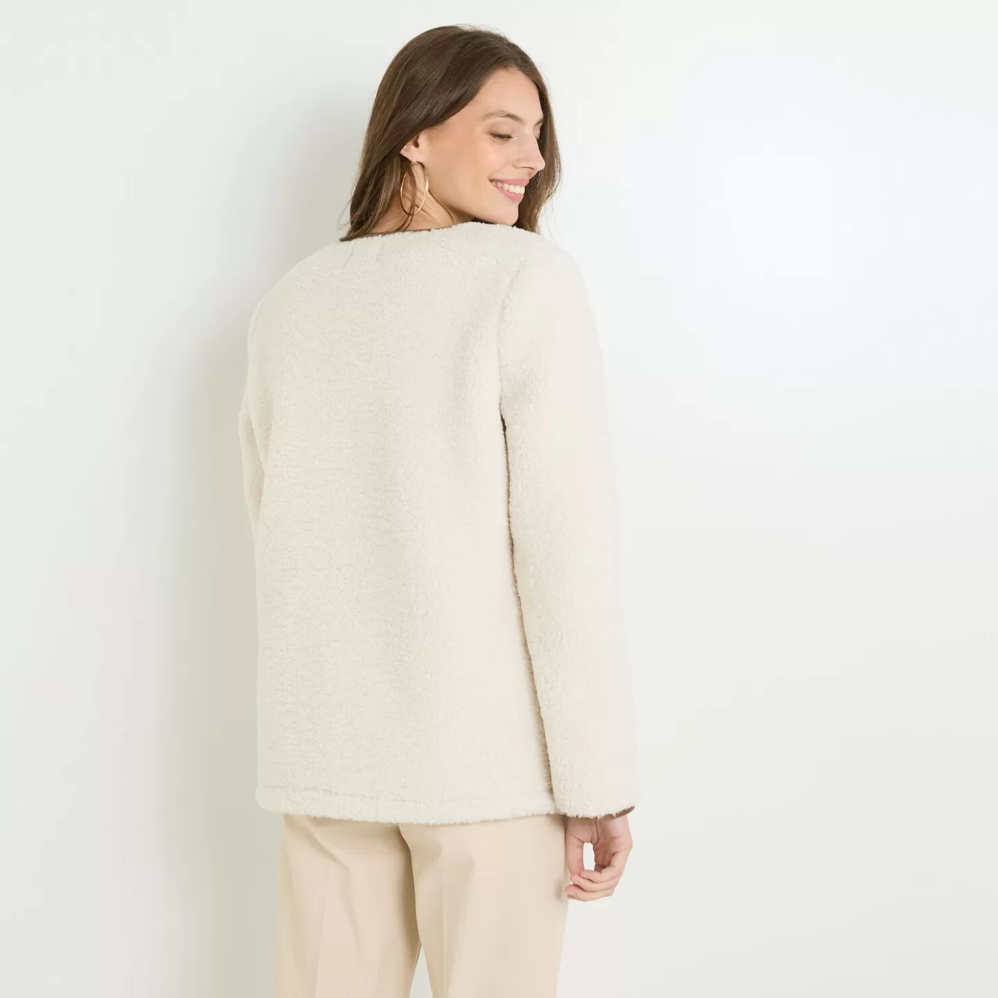 Grain de Malice Manteau Moumoute Femme- Manteaux