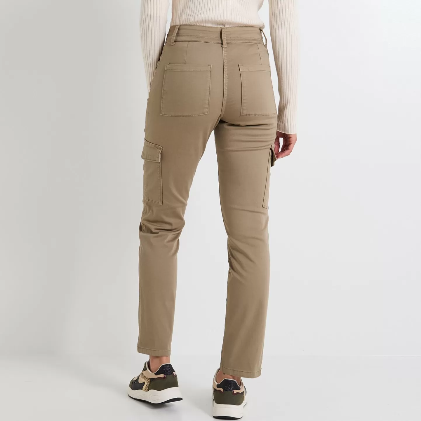 Grain de Malice Pantalon Cargo Femme- Jeans