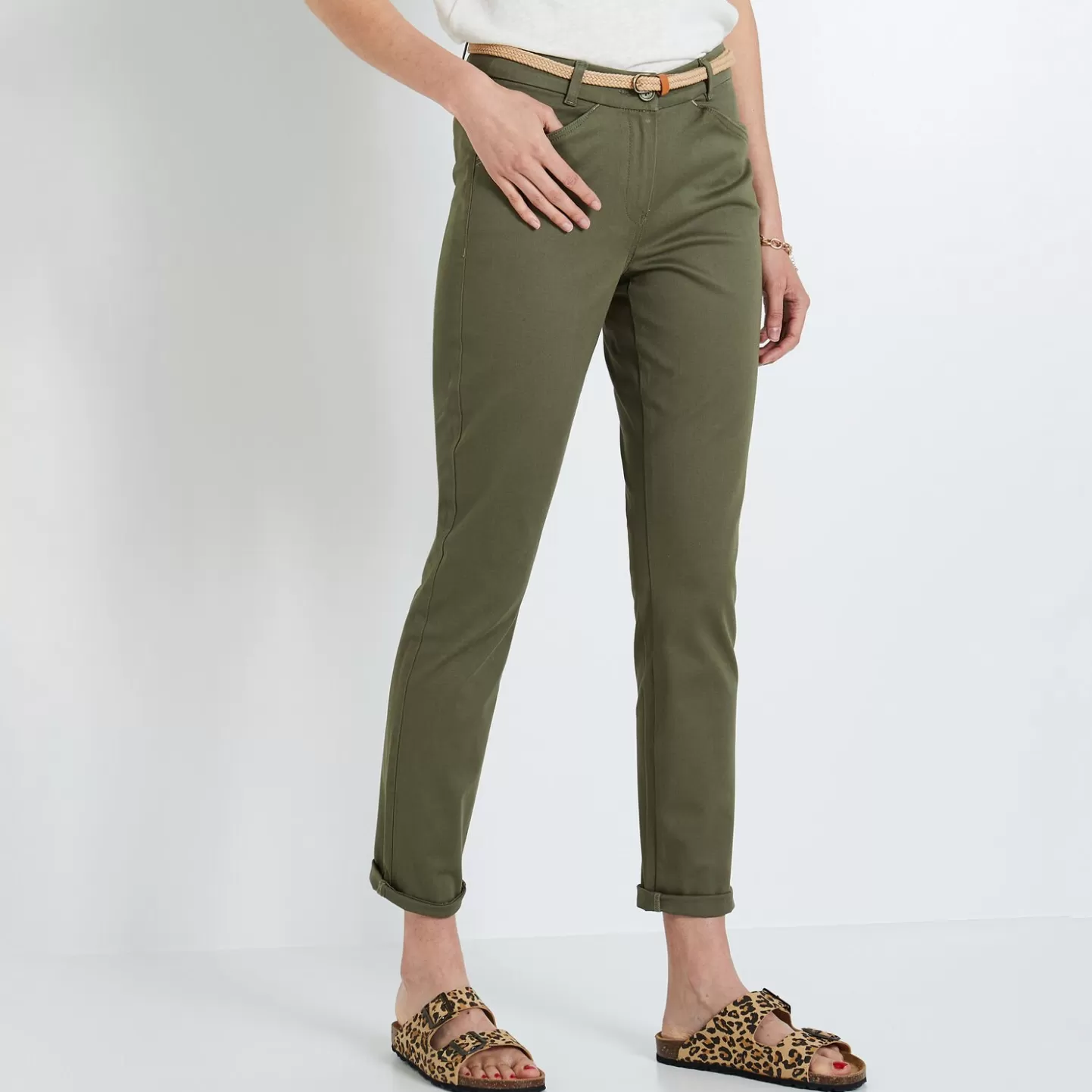 Grain de Malice Pantalon Chino Femme- Pantalons