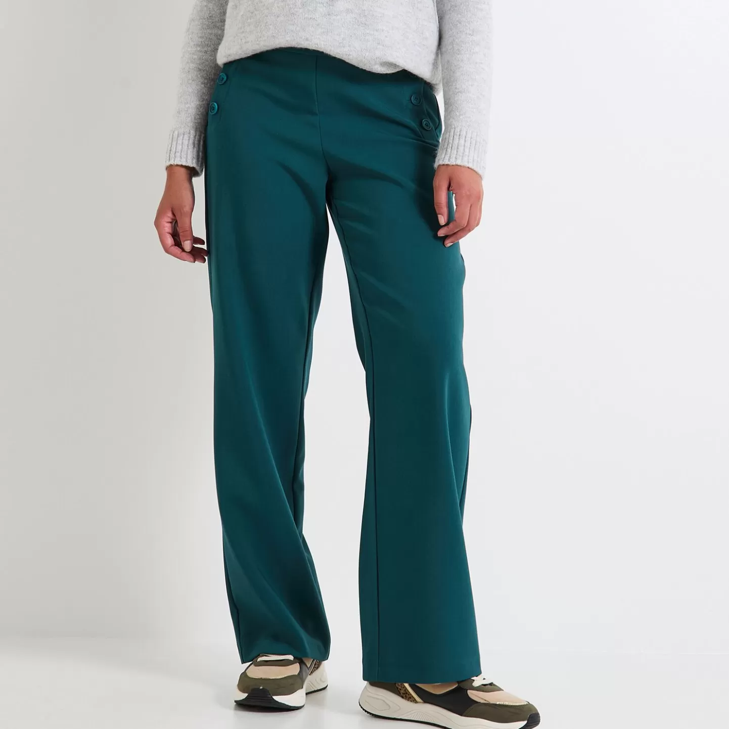 Grain de Malice Pantalon Cigarette Femme- Pantalons