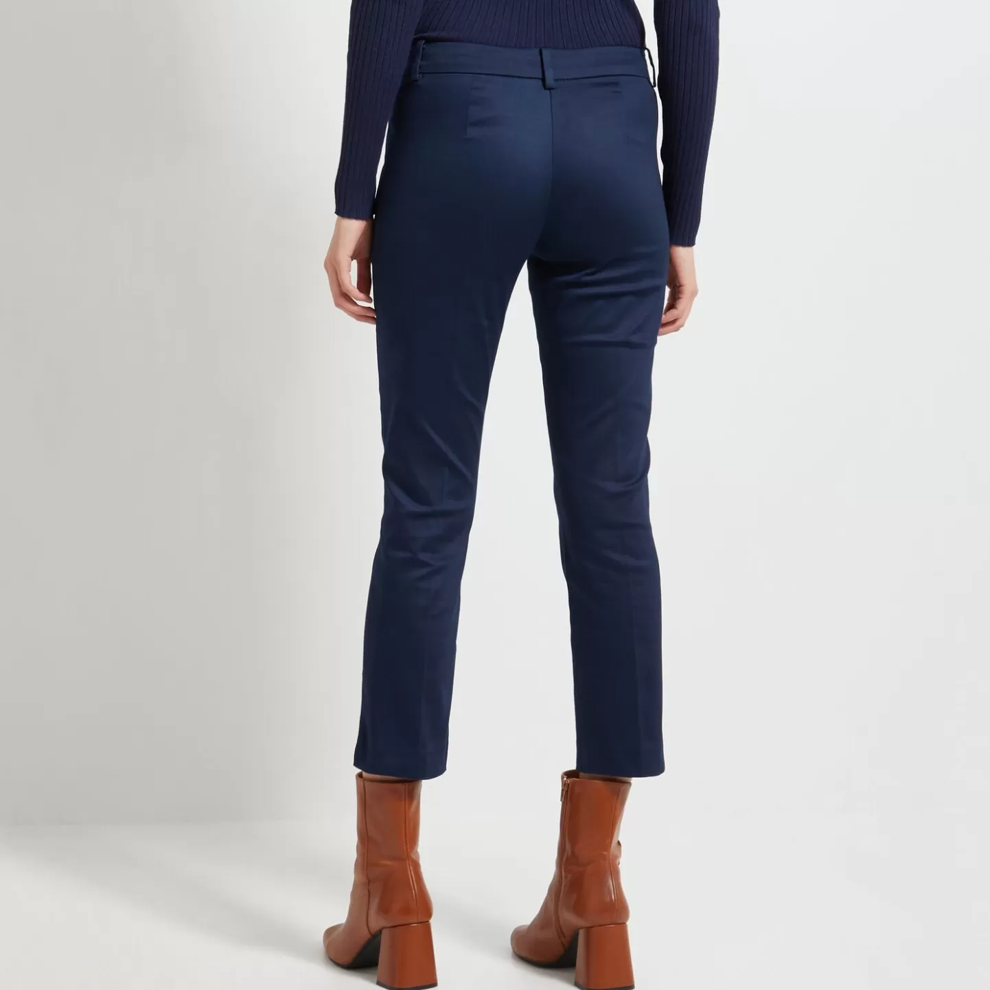 Grain de Malice Pantalon Cigarette Raccourci Femme- Pantalons