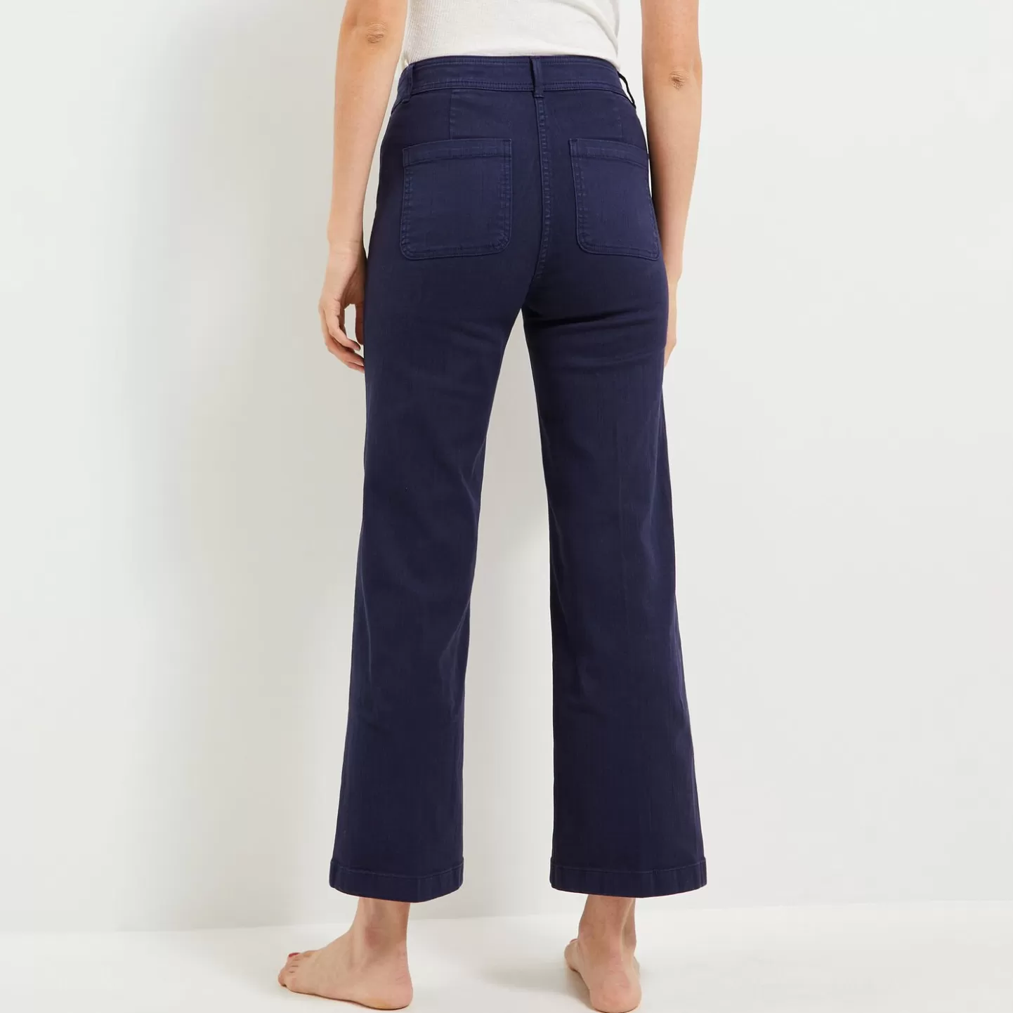 Grain de Malice Pantalon Flare Raccourci Femme- Jeans Flare | Jeans