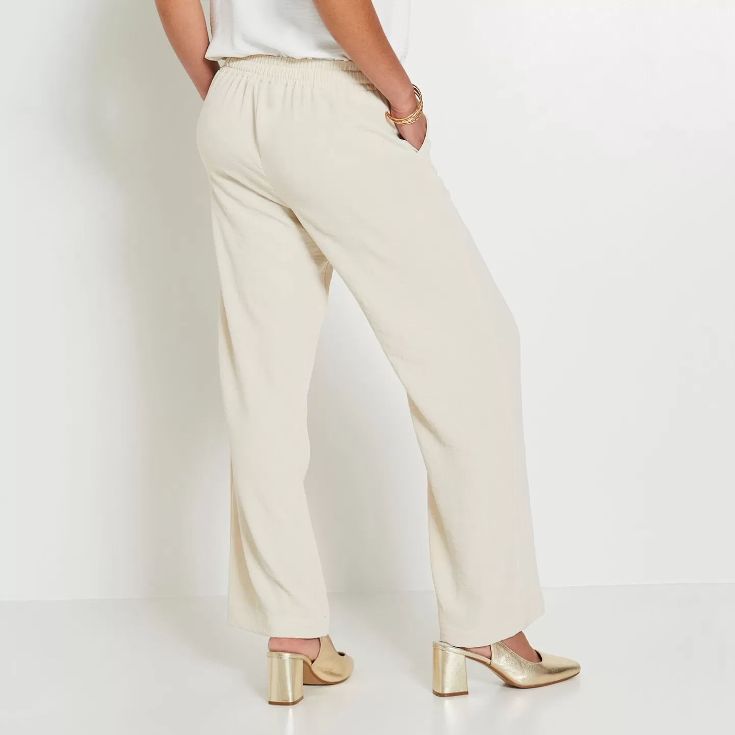 Grain de Malice Pantalon Fluide Femme- Pantalons