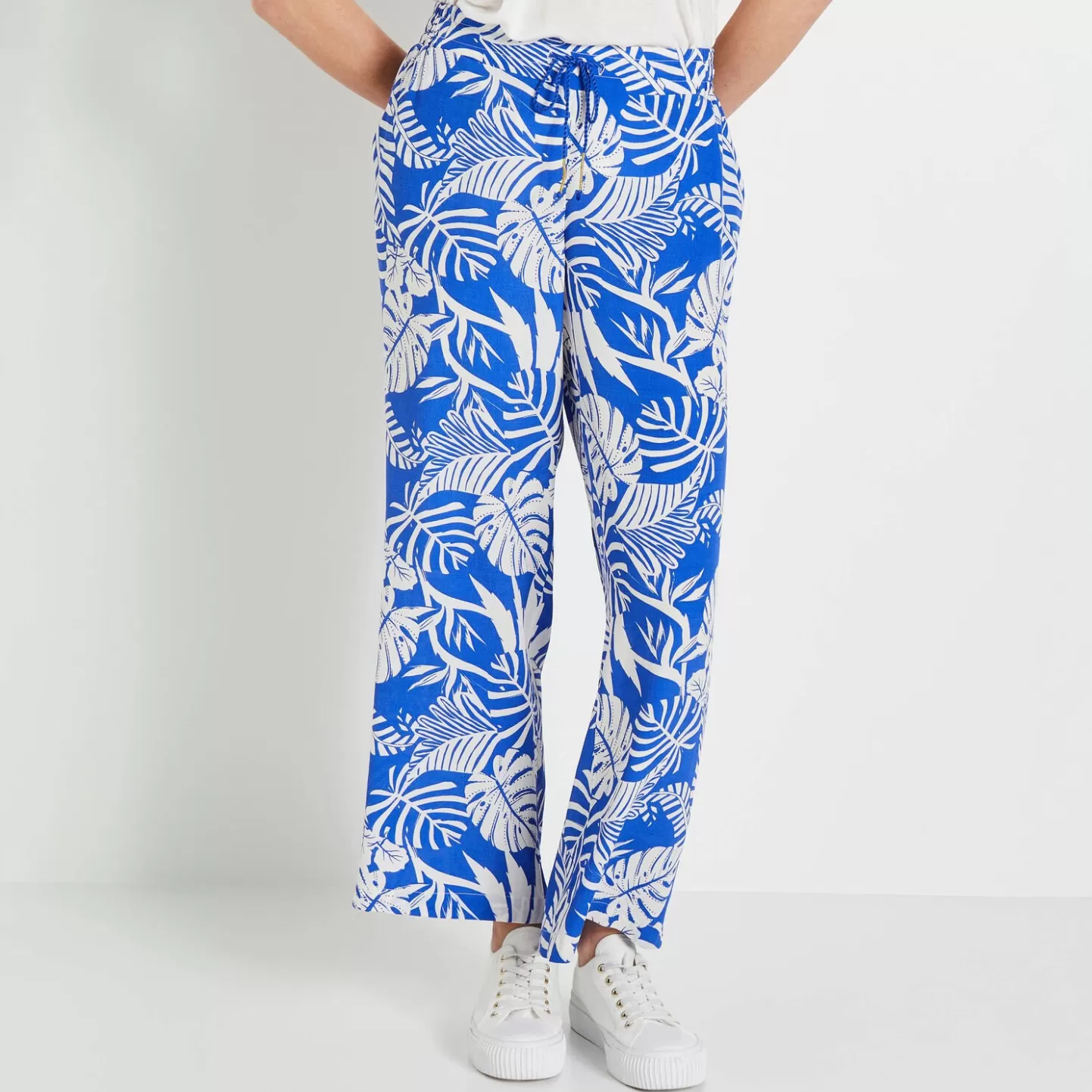 Grain de Malice Pantalon Fluide Imprimé Femme- Pantalons
