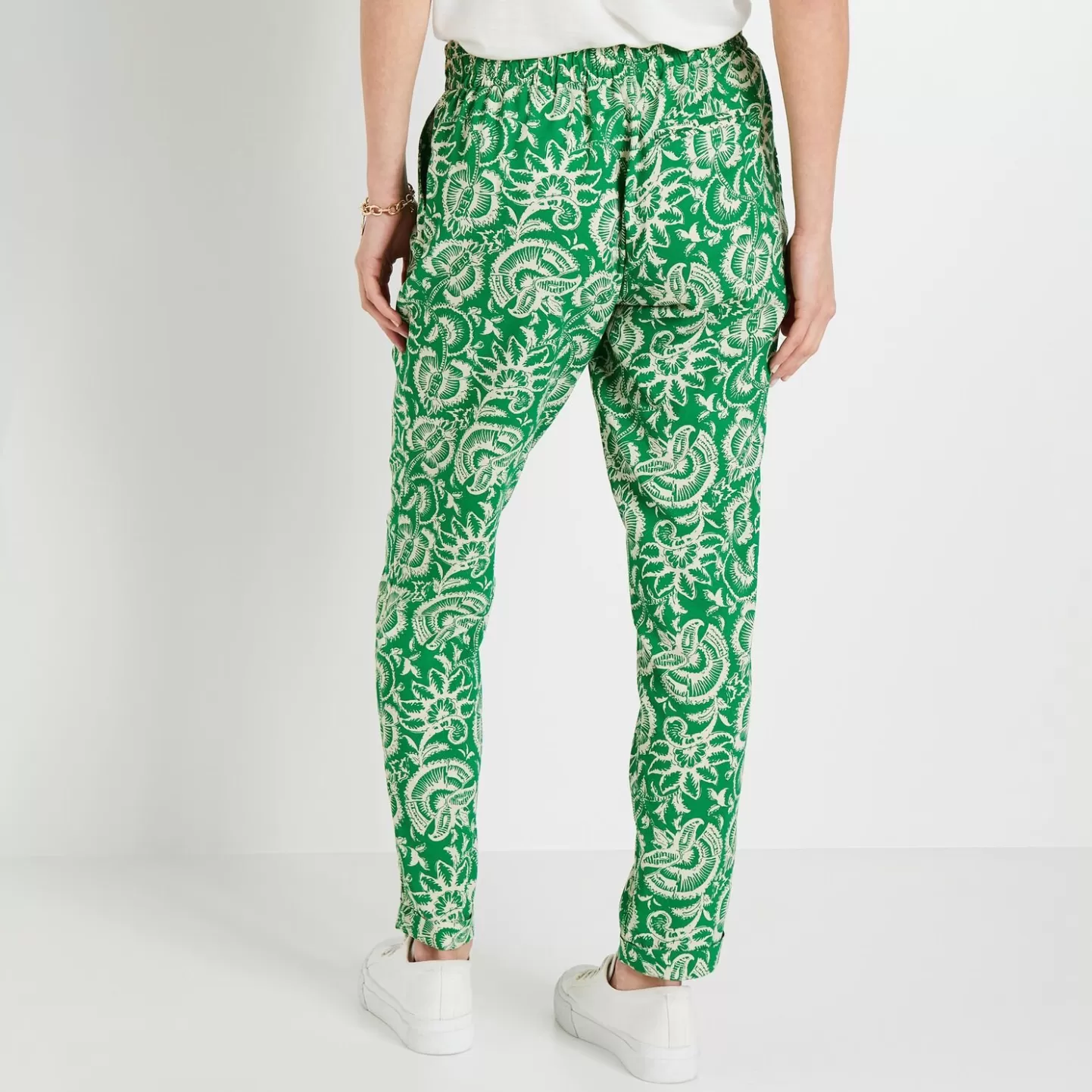 Grain de Malice Pantalon Fluide Imprimé Femme- Pantalons