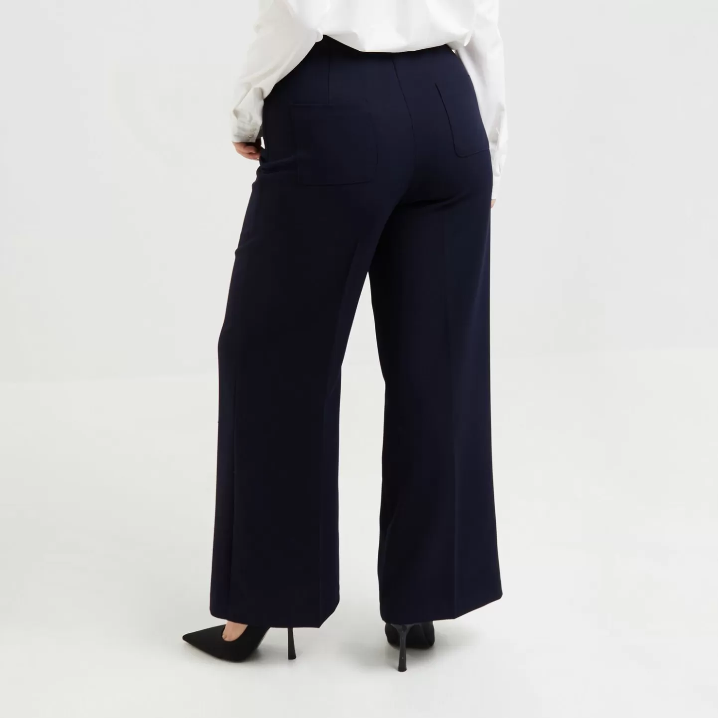 Grain de Malice Pantalon Pont Large Femme- Pantalons