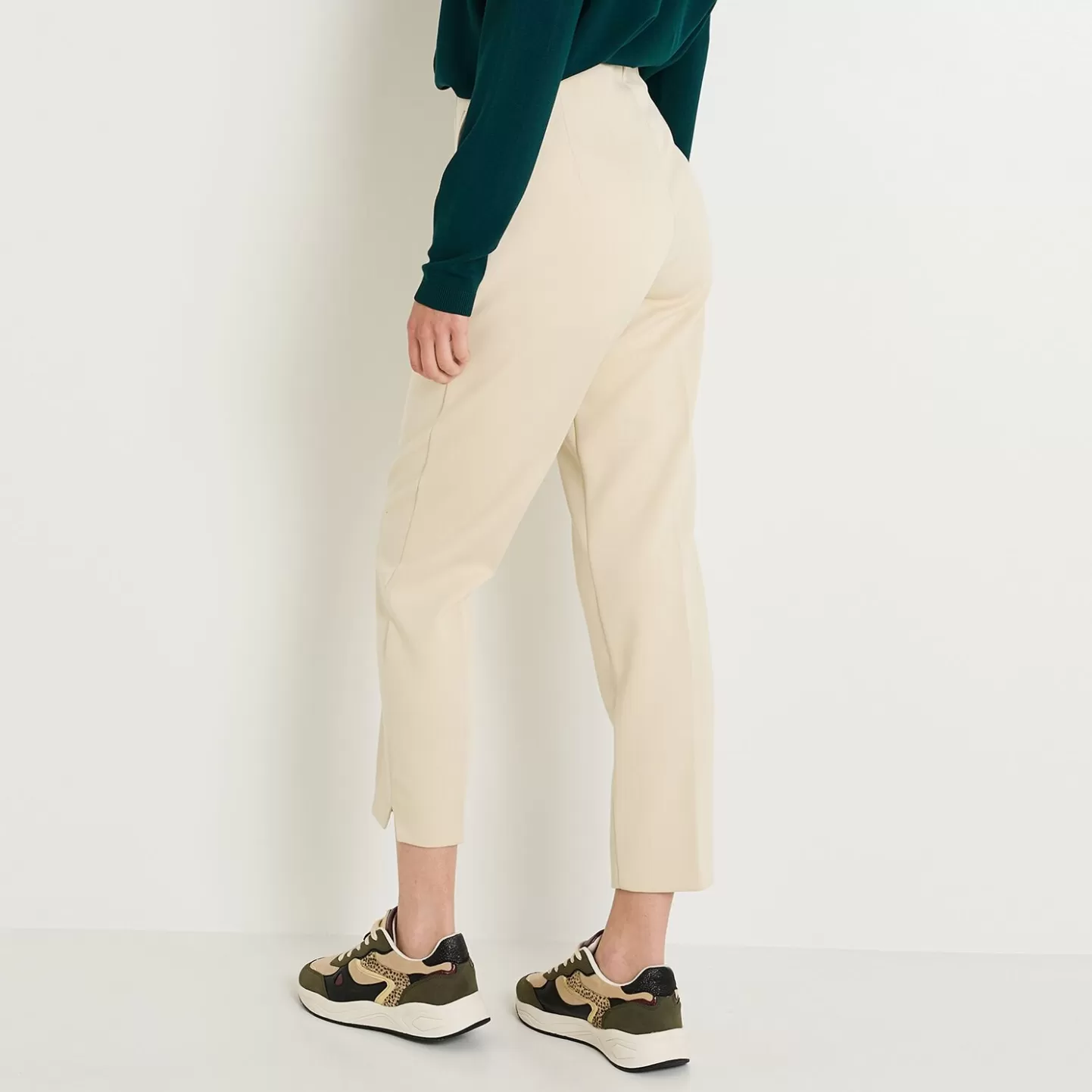 Grain de Malice Pantalon Taille Haute Femme- Pantalons