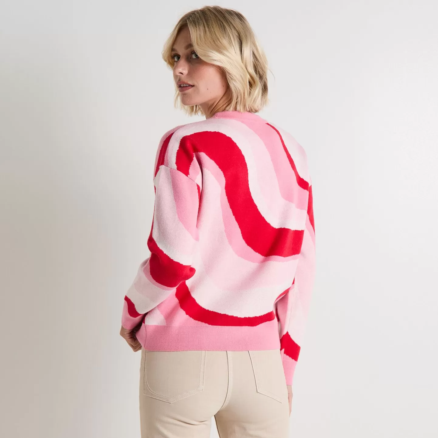 Grain de Malice Pull Col Rond Femme- Pulls & Sweats