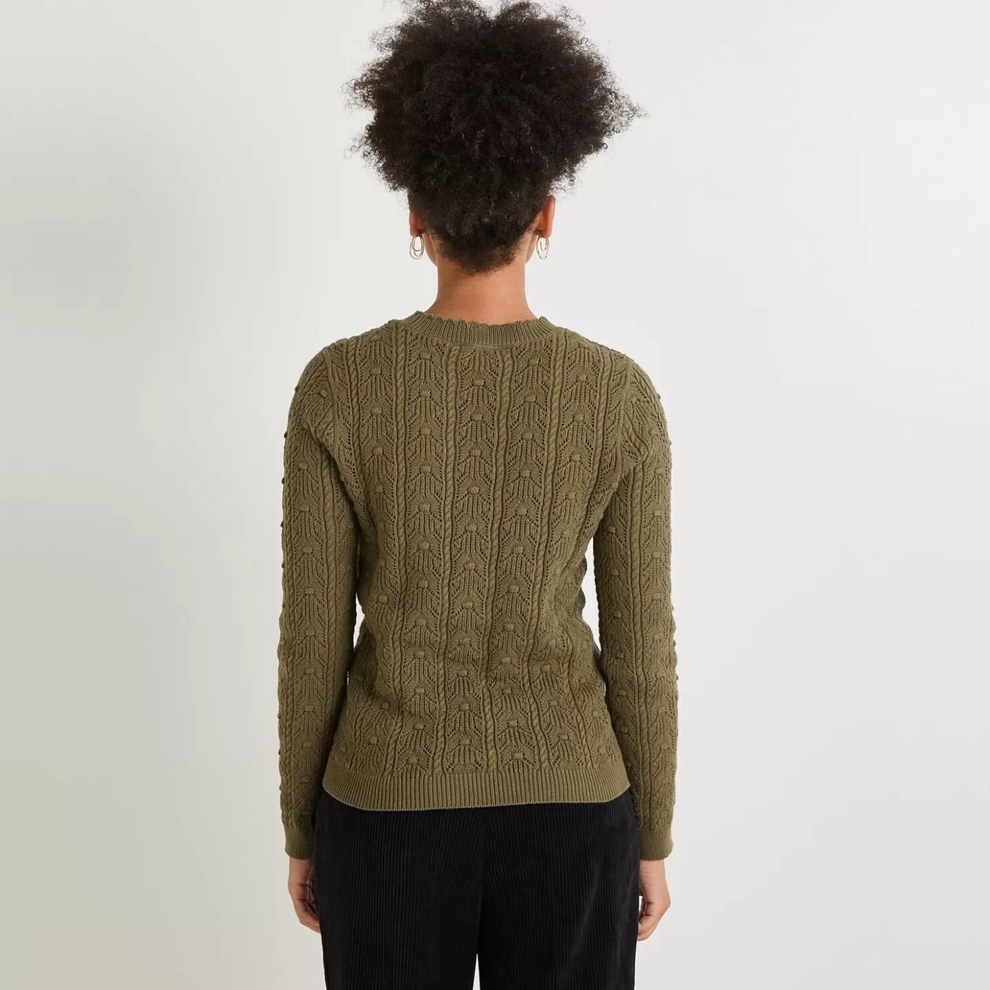 Grain de Malice Pull Col Rond Femme- Pulls & Sweats