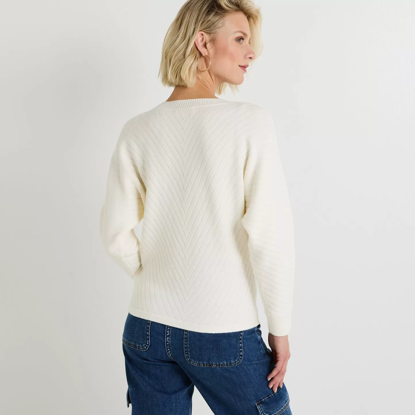 Grain de Malice Pull Manches Longues Femme- Pulls & Sweats