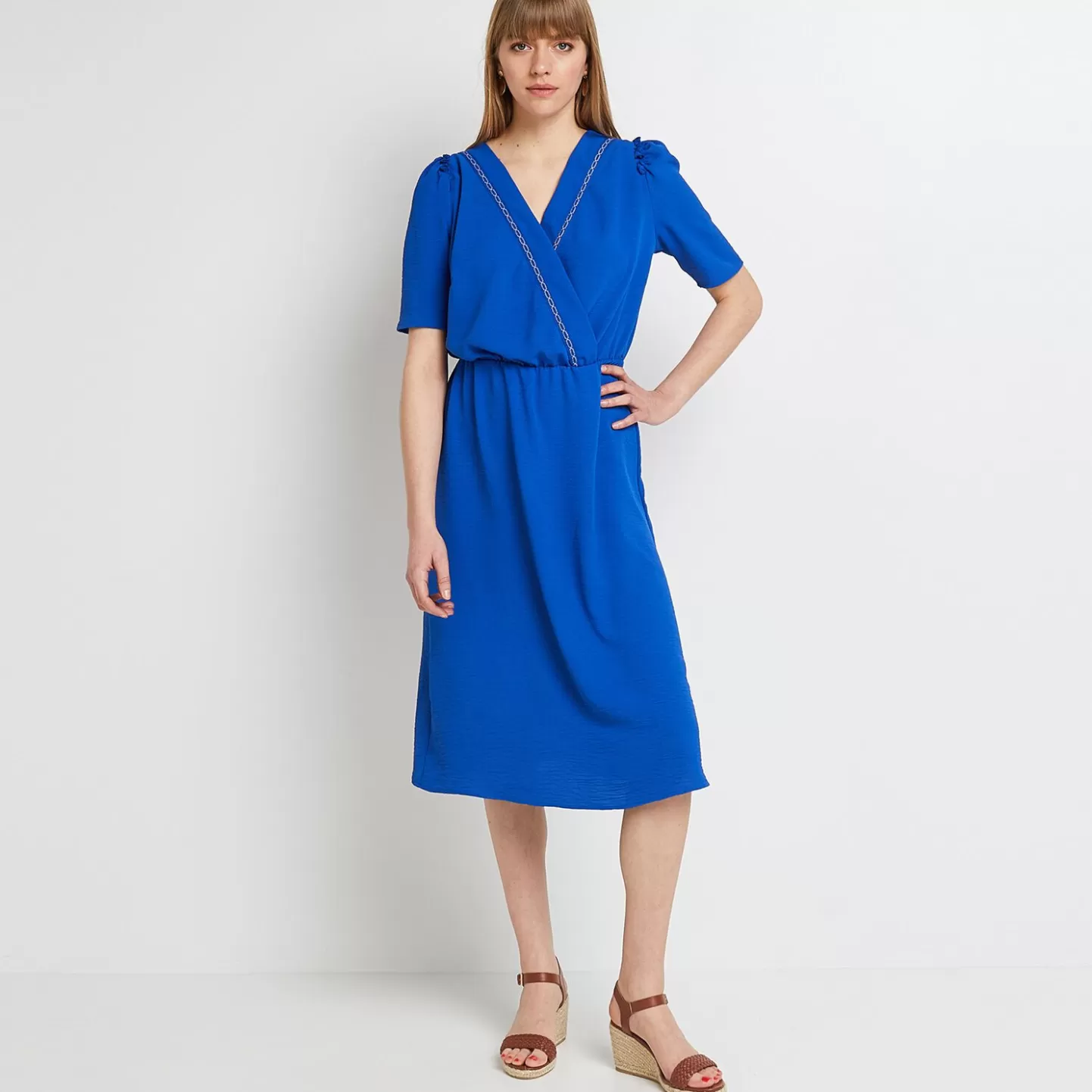 Grain de Malice Robe Cache Coeur Femme- Robes